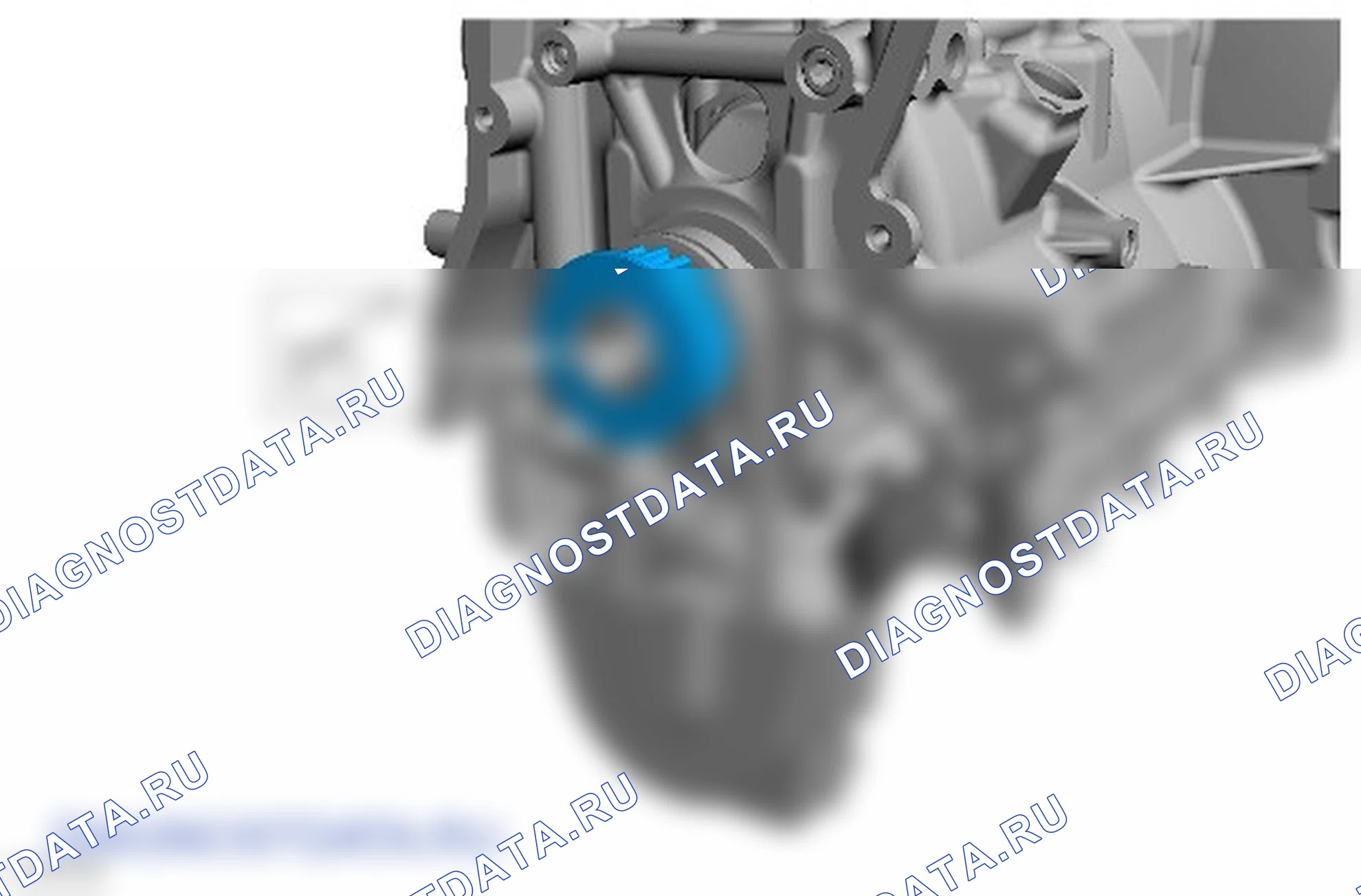 Сборка двигателя. Ford Transit Connect II