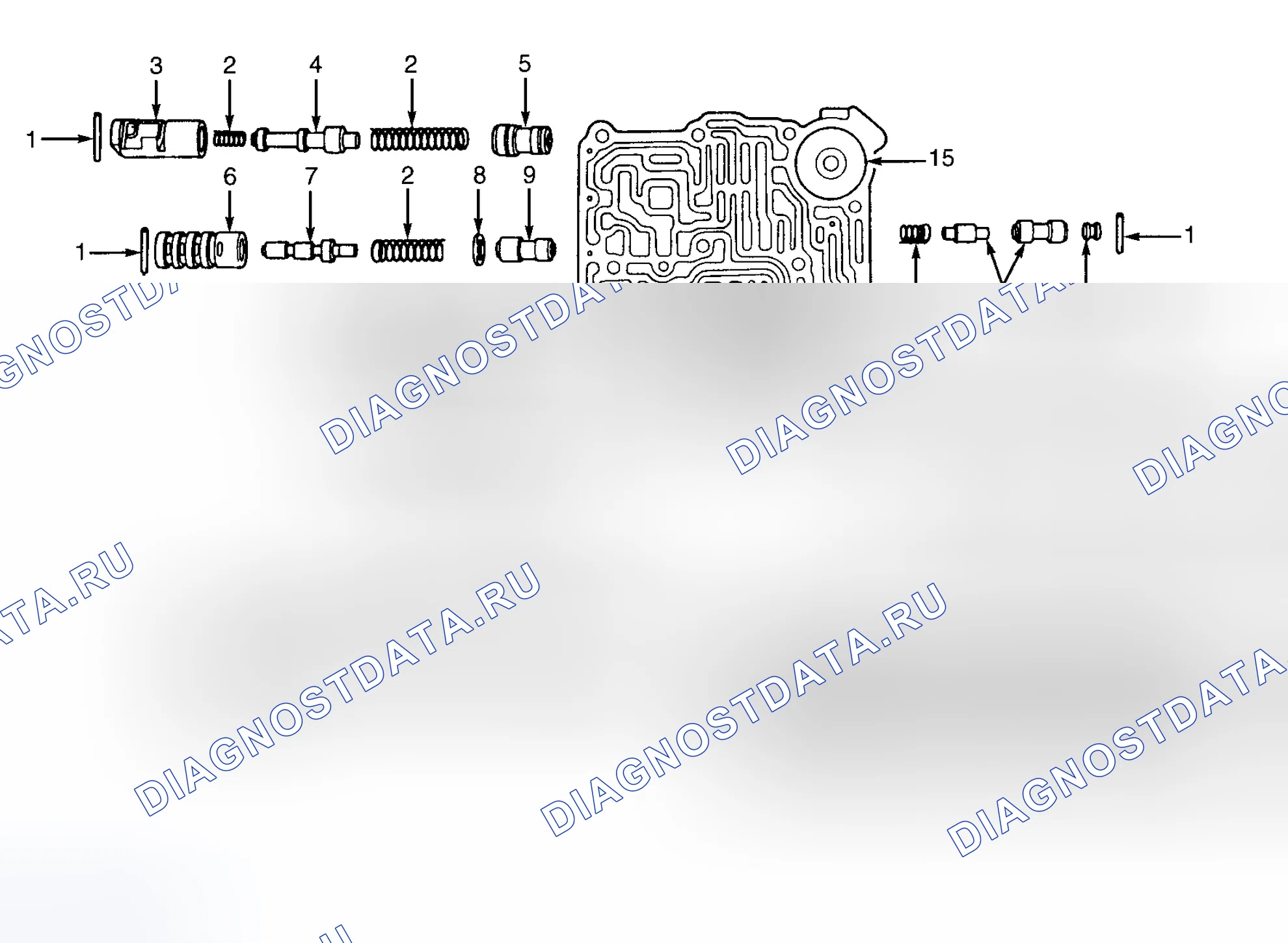 Рис. 57: Повторная сборка. Pontiac Sunrunner I