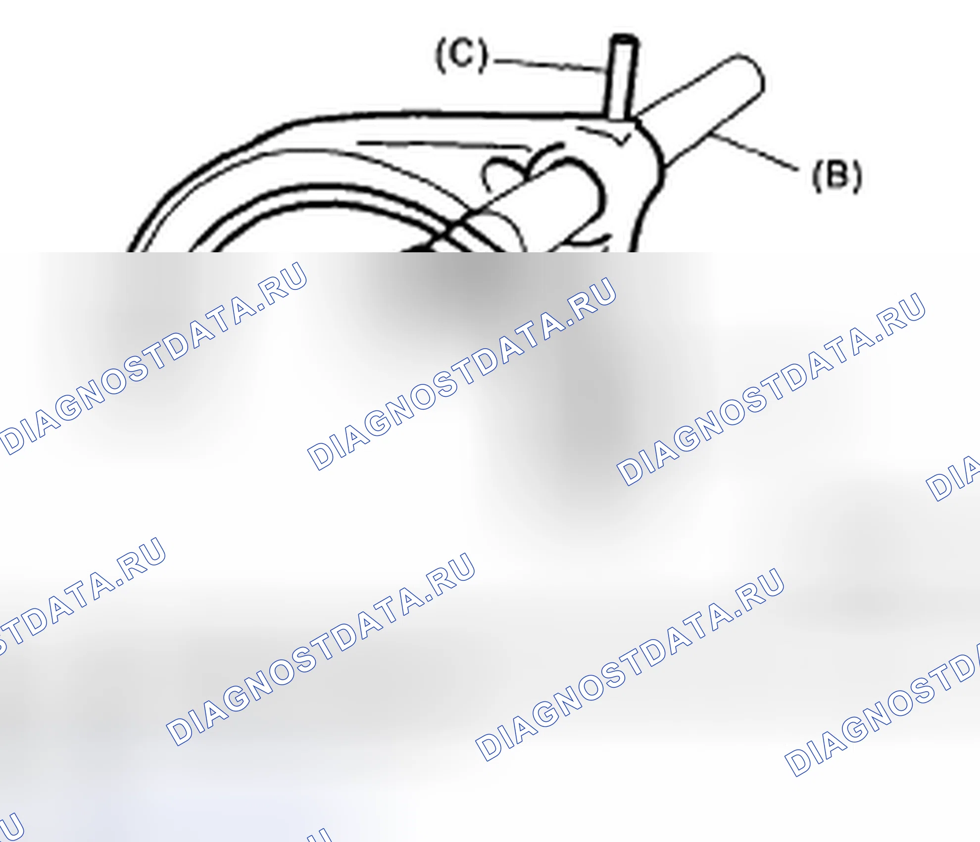 Рис. 523: 1-2-я, 3-4-я ВИЛКА ПЕРЕКЛЮЧАТЕЛЯ. Subaru Impreza WRX GD/GG рестайлинг 2