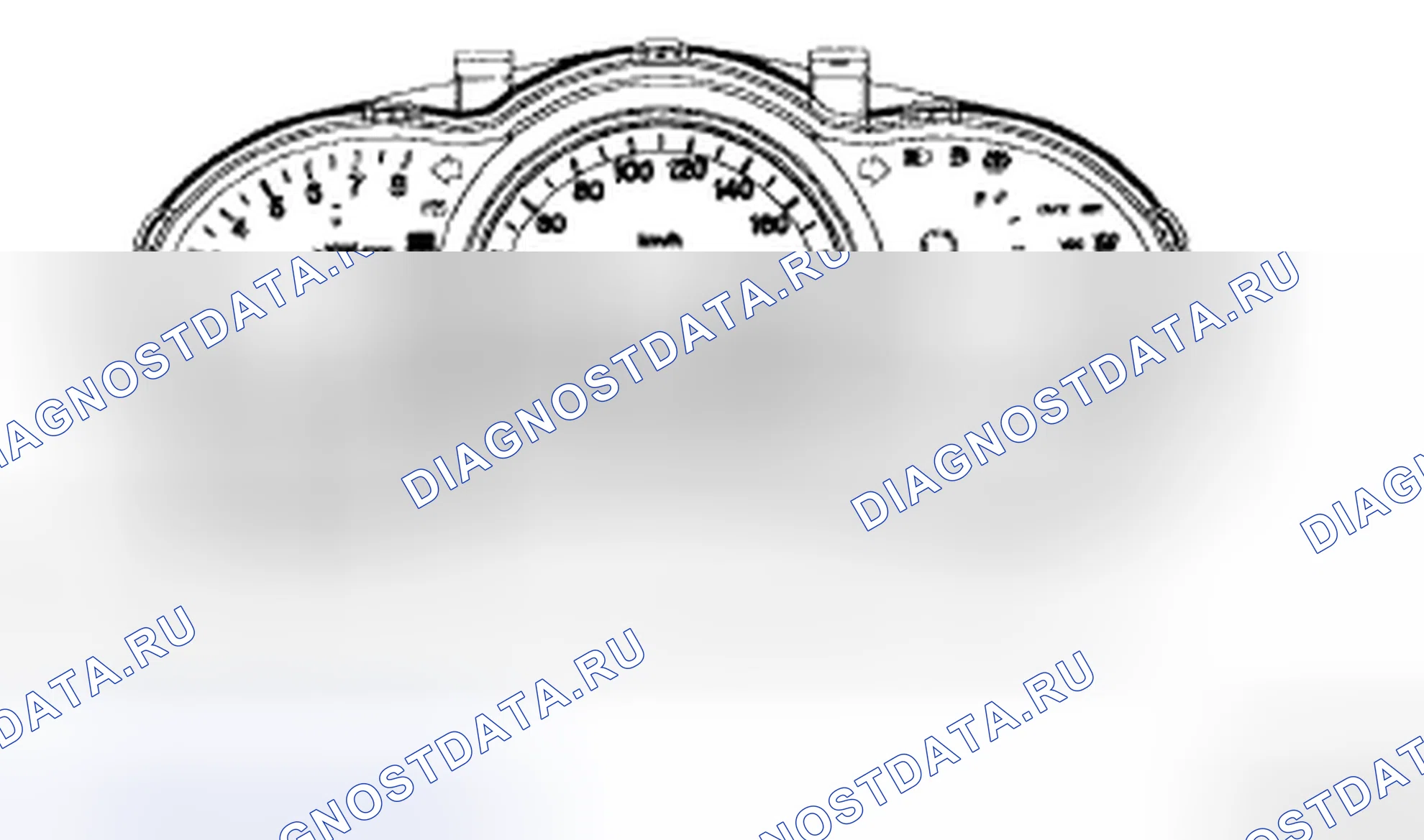 Рис. 2: МОДУЛЬ ПРЕДУПРЕДИТЕЛЬНОЙ ЛАМПЫ. Kia Sedona II