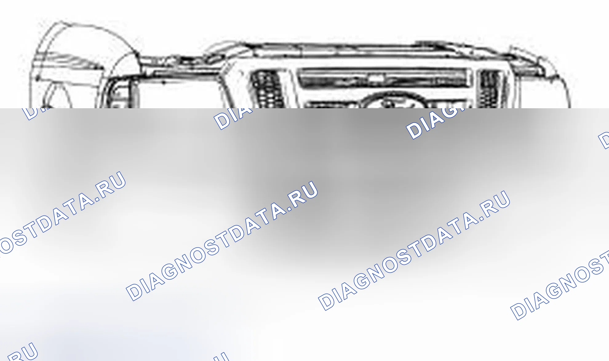 Рис. 32: Демонтаж. Ford Ranger II рестайлинг