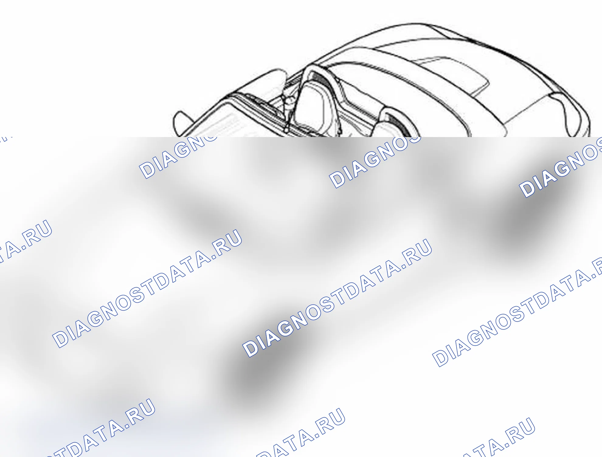 Рис. 22: Снятие и установка внутреннего зеркала заднего вида. Porsche Boxster S 986 рестайлинг