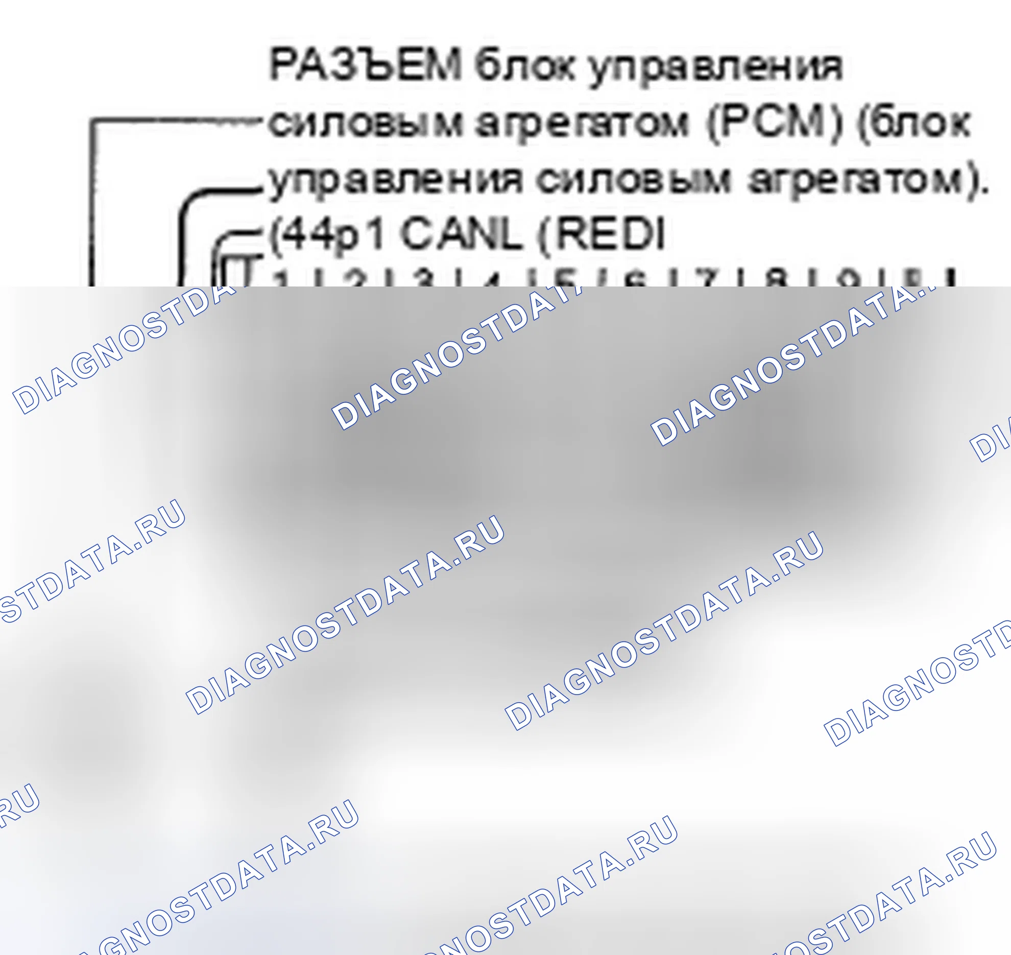 Рис. 233: расшифровка кода ошибки U0073: Неисправность F-CAN (шина-OFF); расшифровка кода ошибки U0155: Неисправность F-CAN (модуль управления калибром блок управления силовым агрегатом (PCM) (блок управления силовым агрегатом)). Honda Pilot I рестайлинг