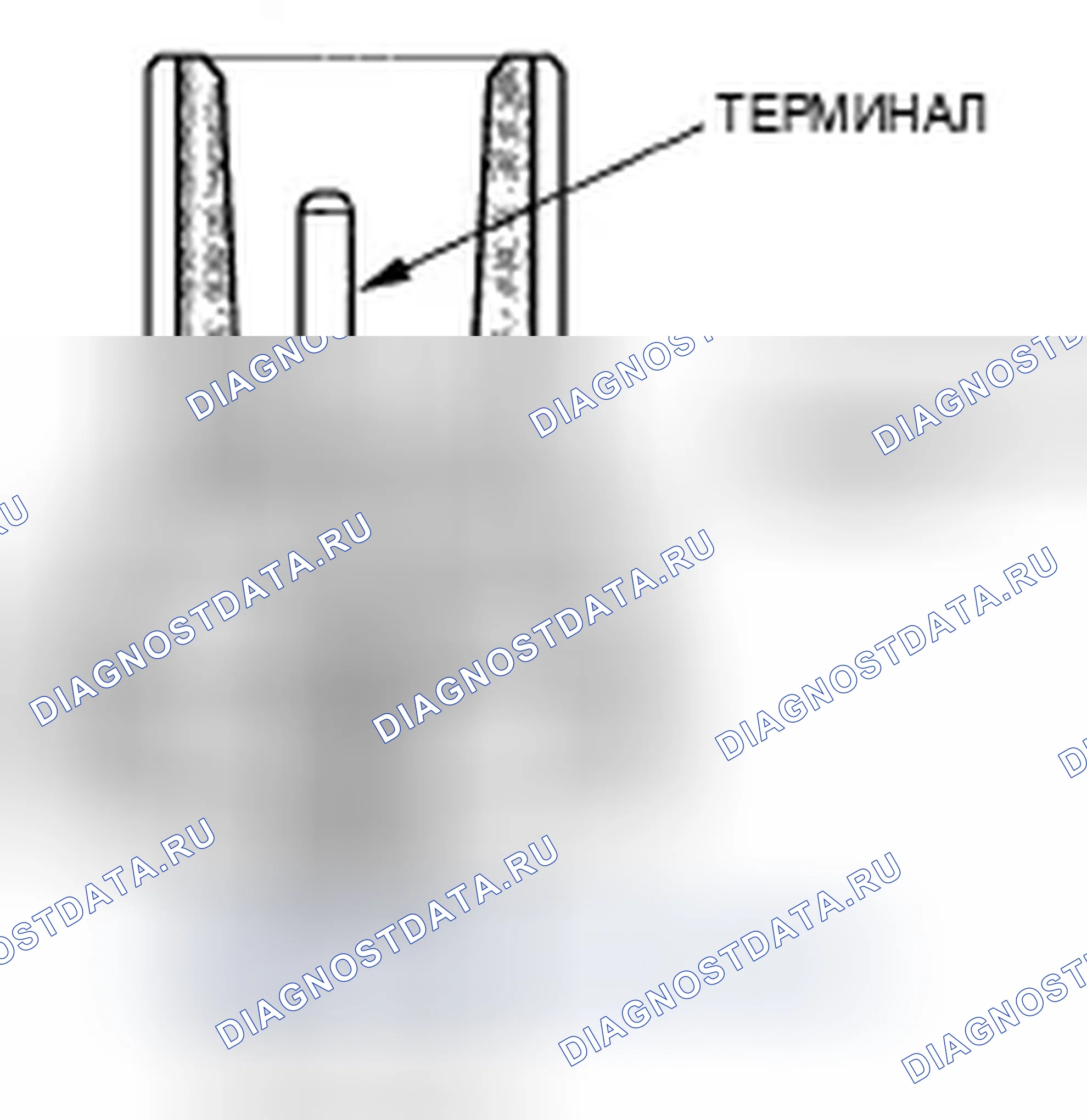 Рис. 27: Датчик детонации. Acura TSX I