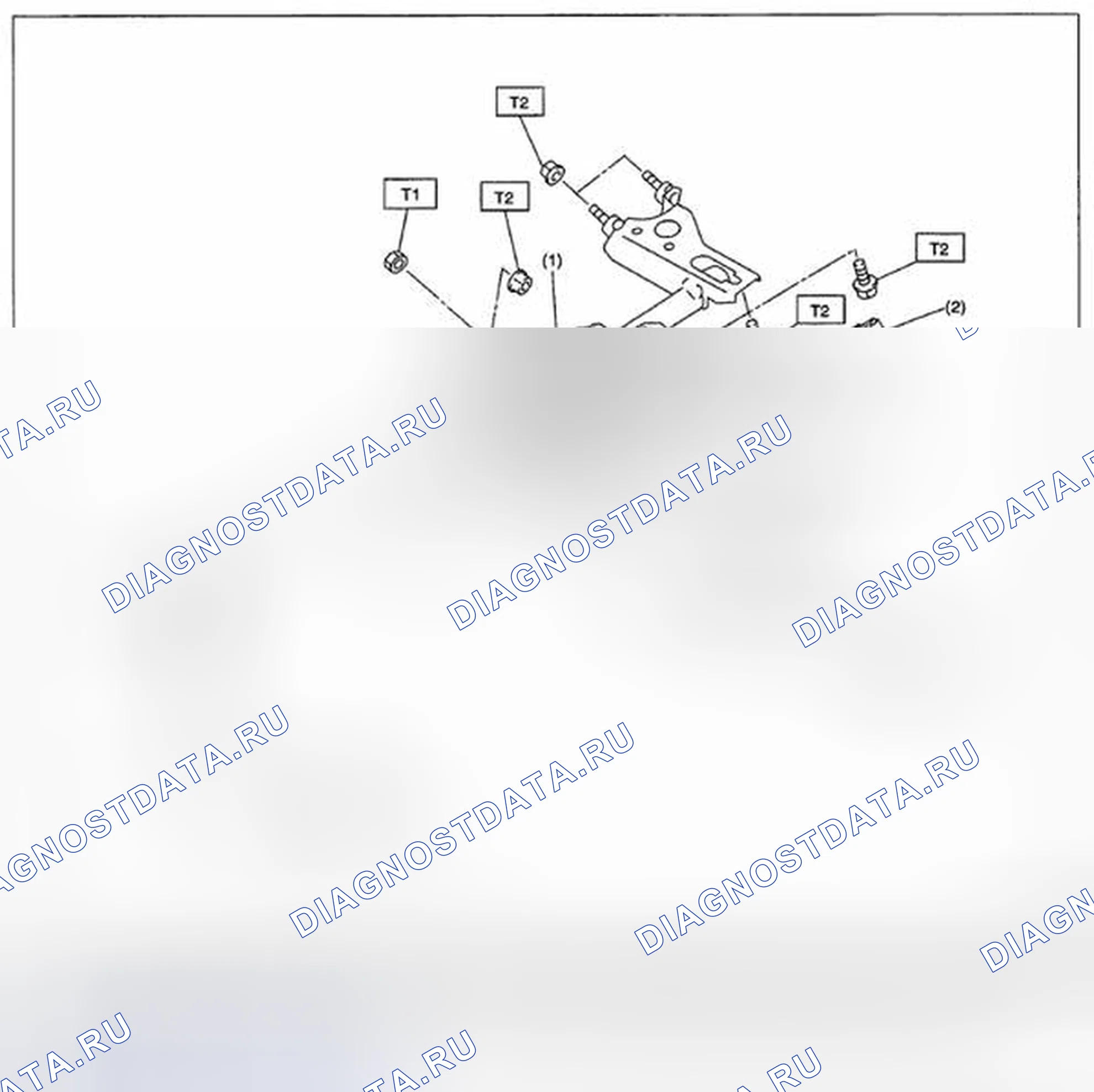 Рис. 15: ПЕДАЛЬ ТОРМОЗА. Subaru Impreza WRX STI GR