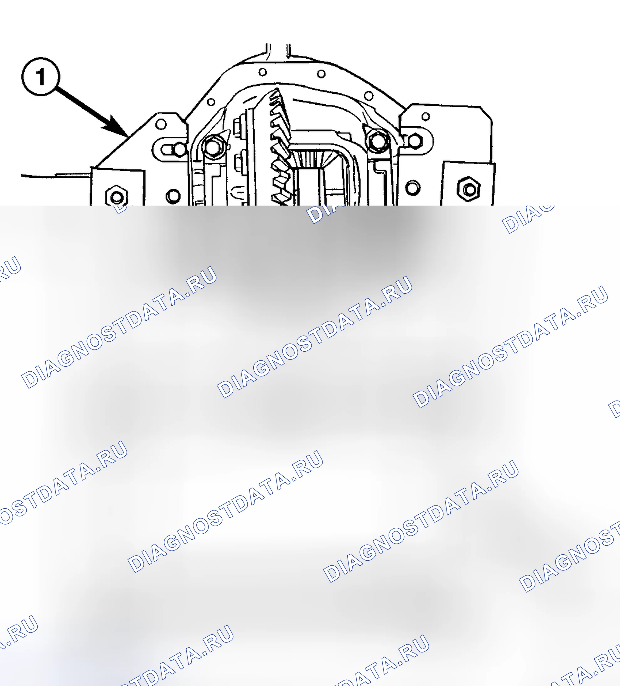 Рис. 227: ДИФФЕРЕНЦИАЛ. Dodge Cab & Chassis R3500 HD transition