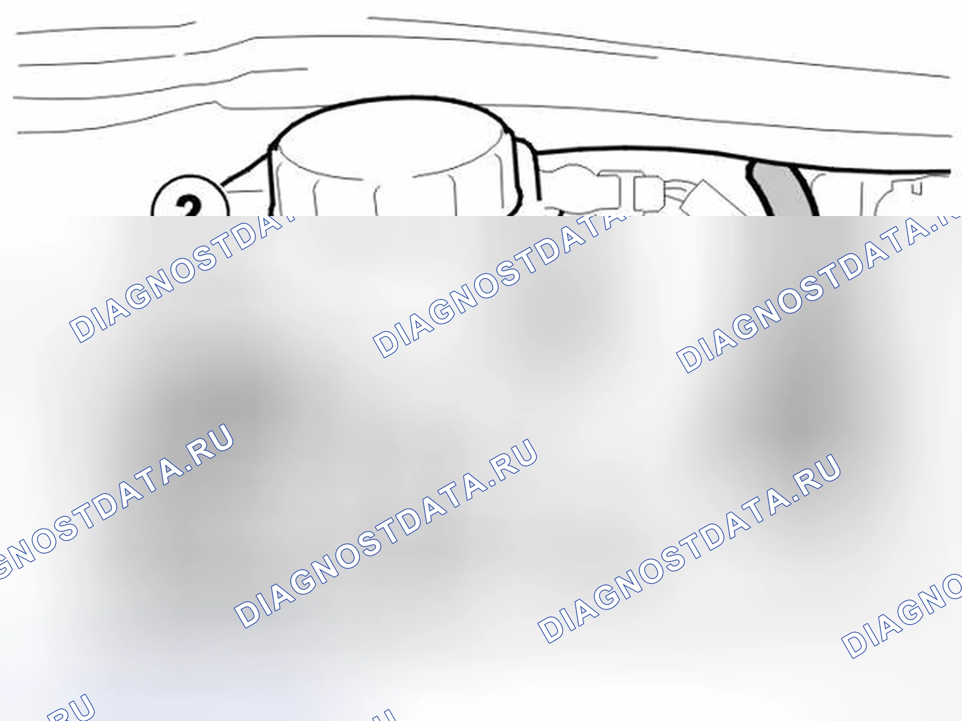 Рис. 13: ДЕМОНТАЖ ДАТЧИКА ПЕДАЛИ. Volvo S40 II рестайлинг