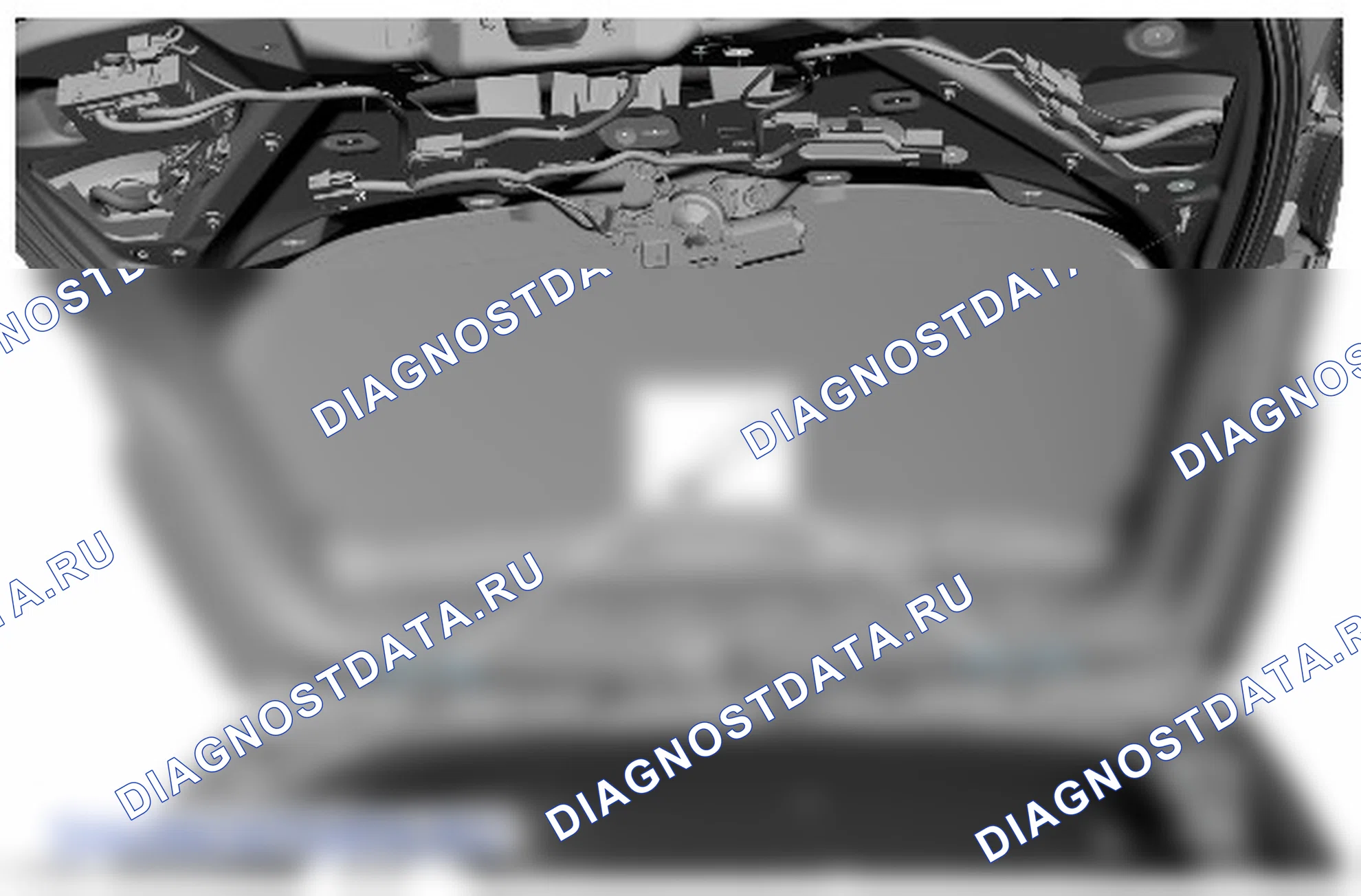 Как снять и установить поднимаемую дверь багажного отделения. Ford Kuga II