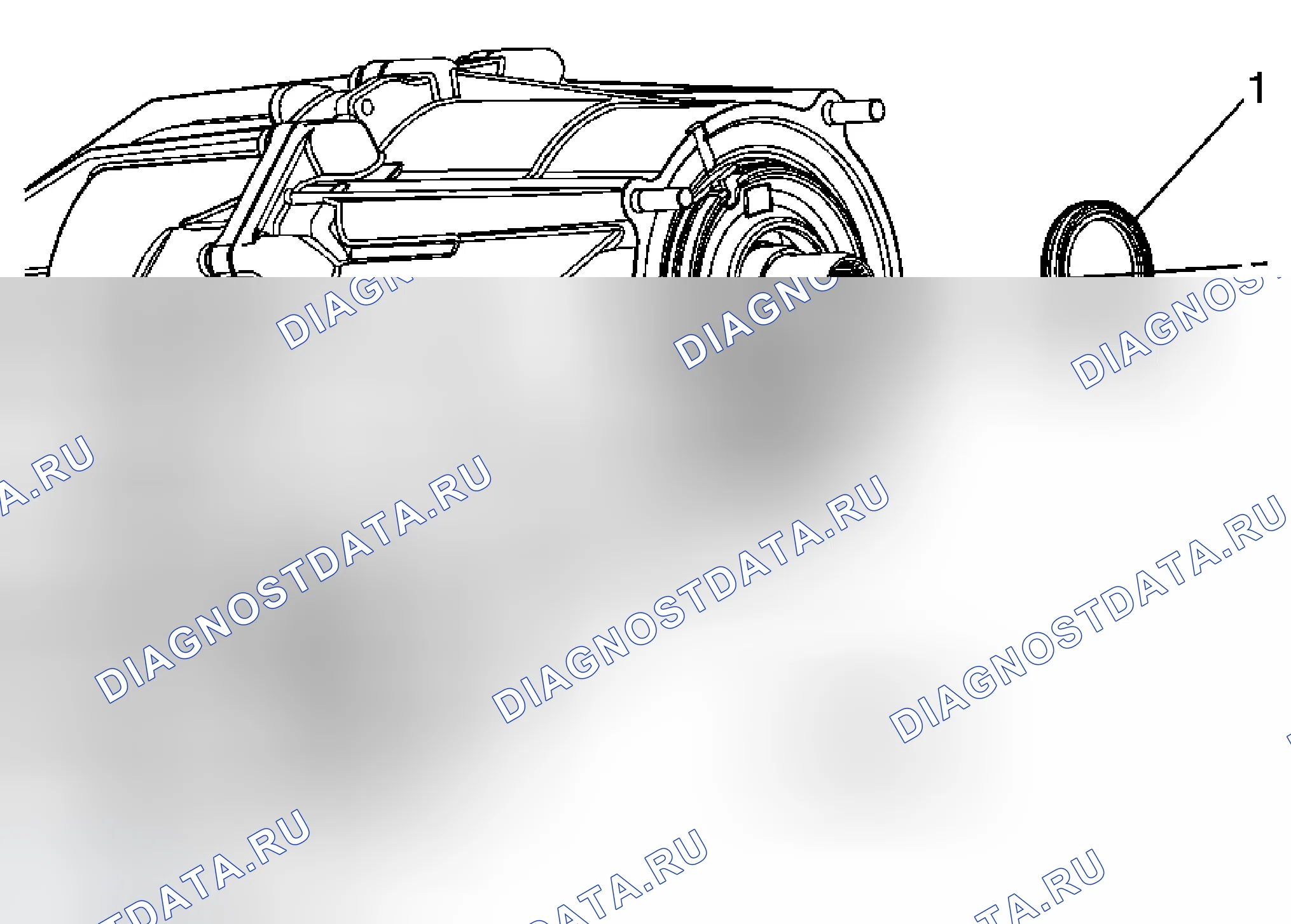 Рис. 7: Замена уплотнения входного вала раздаточной коробки. Hummer H3 I