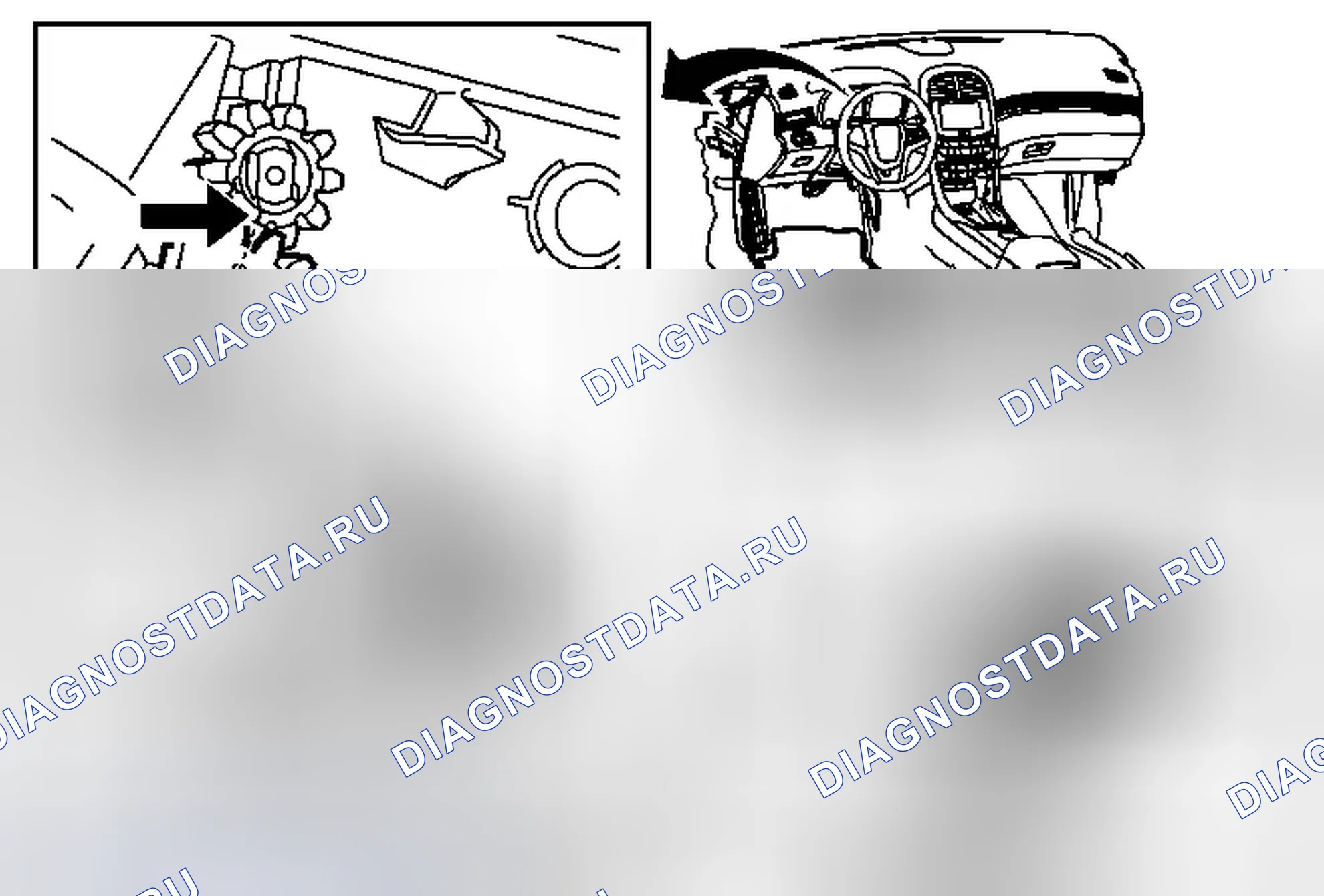 Рис. 12: Режим замены клапанного механизма. Chevrolet Malibu VIII рестайлинг