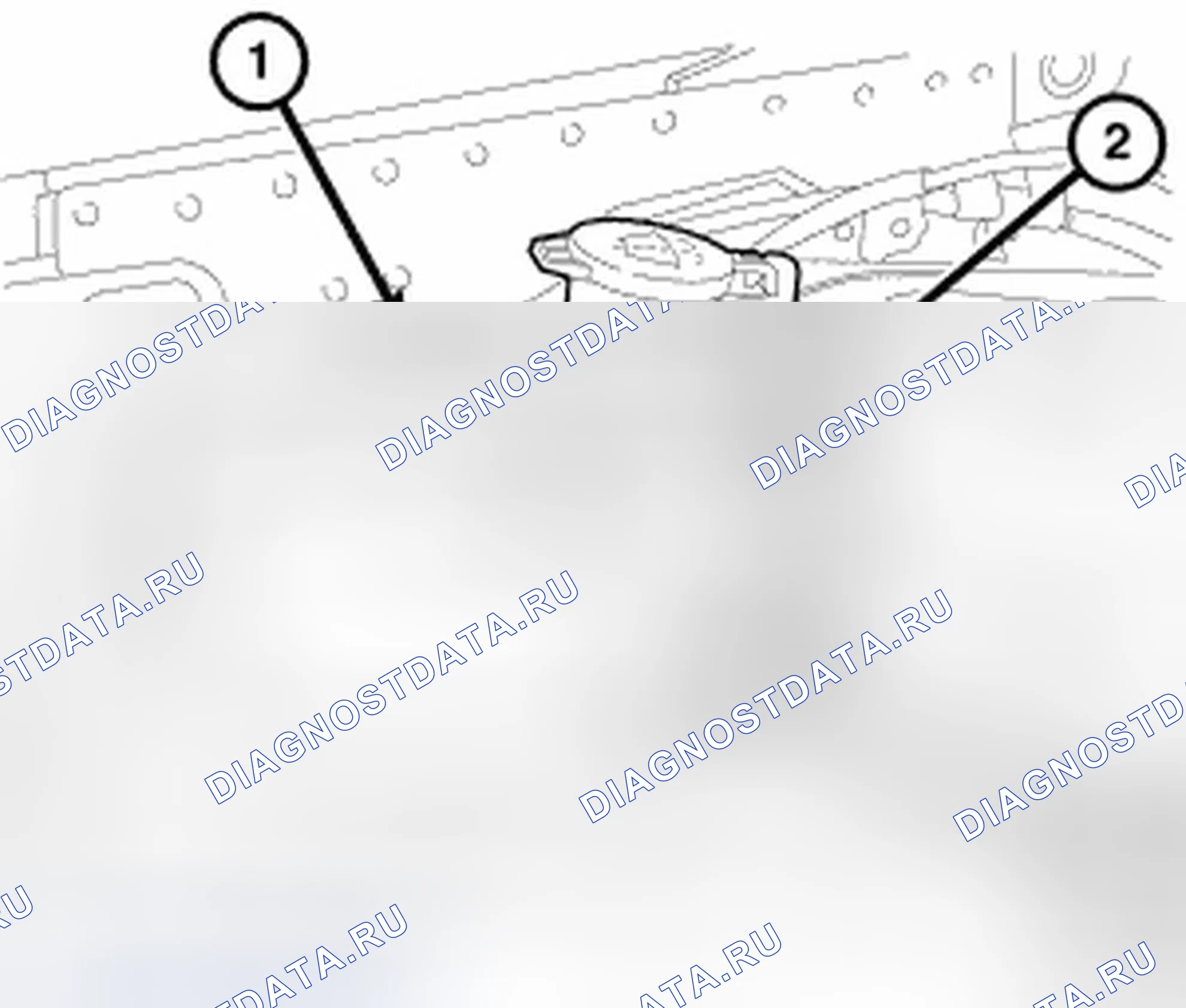 Рис. 227: ПОДВЕСКА ДВИГАТЕЛЯ - ПРАВАЯ. Jeep Compass I