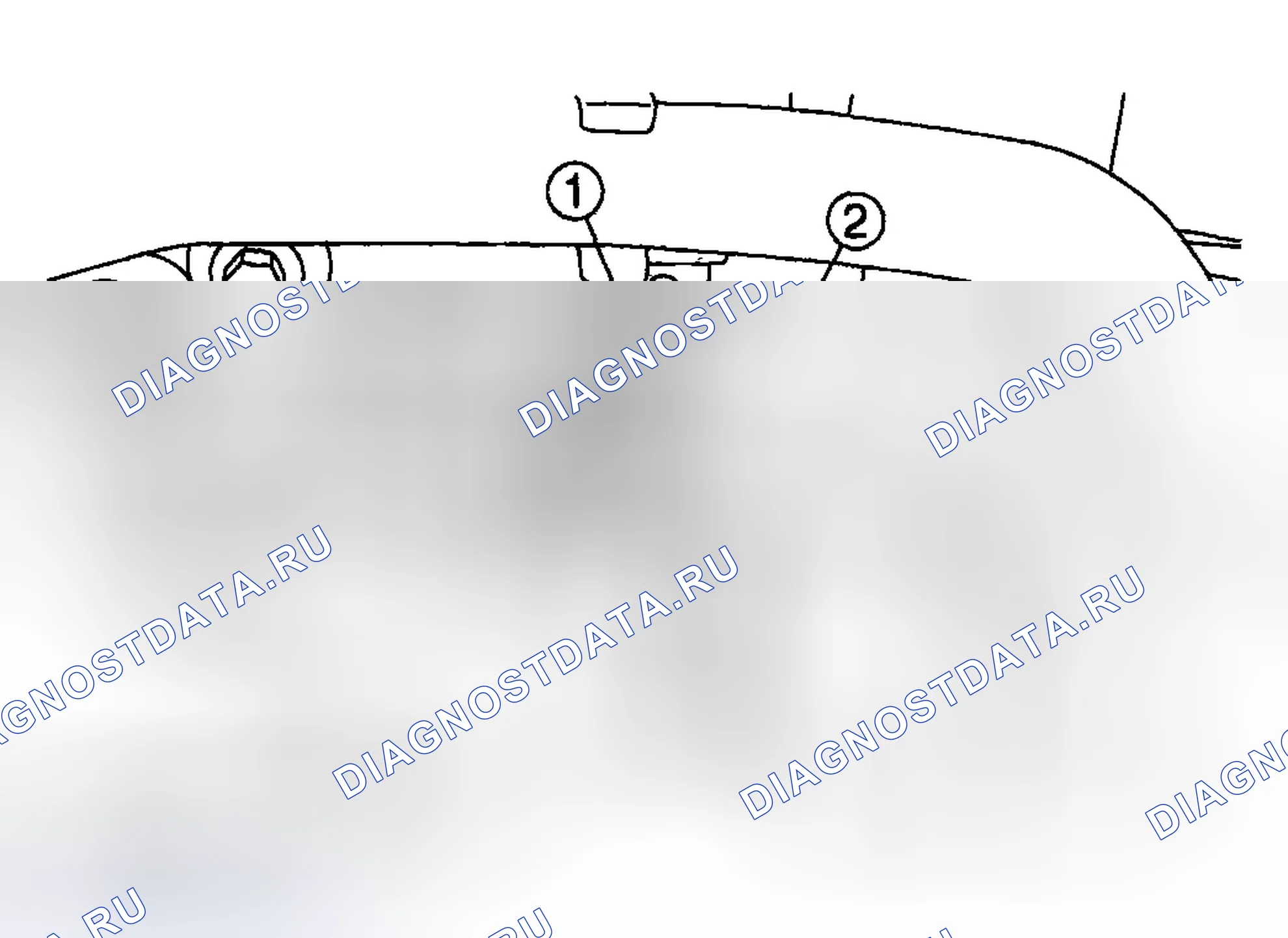 Рис. 1: Демонтаж и монтаж. Mazda Tribute I рестайлинг