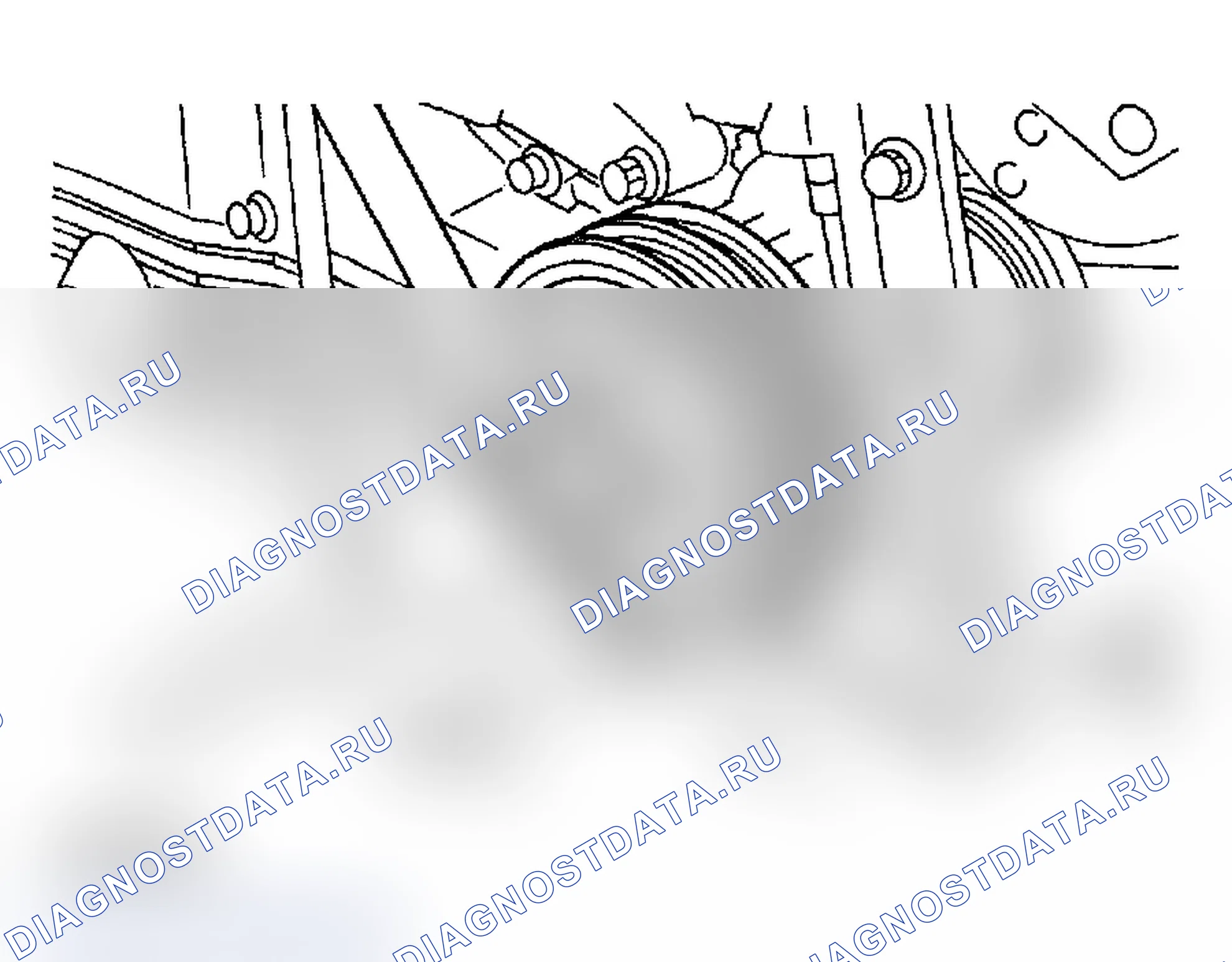 Рис. 699: ДЕМОНТАЖ. Subaru Impreza WRX GD/GG рестайлинг