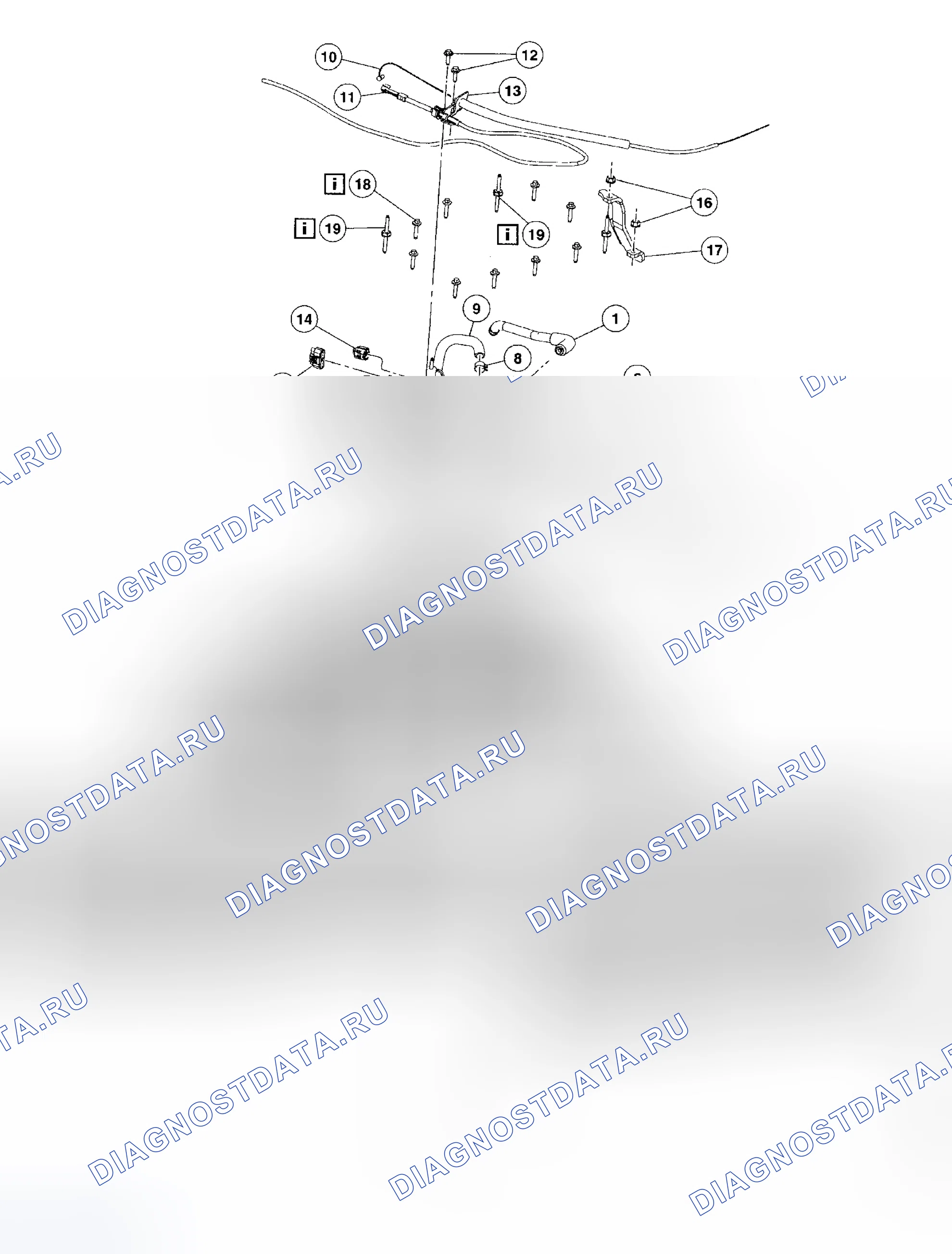 Рис. 1: Демонтаж и монтаж (верхний). Hyundai ix20 I рестайлинг