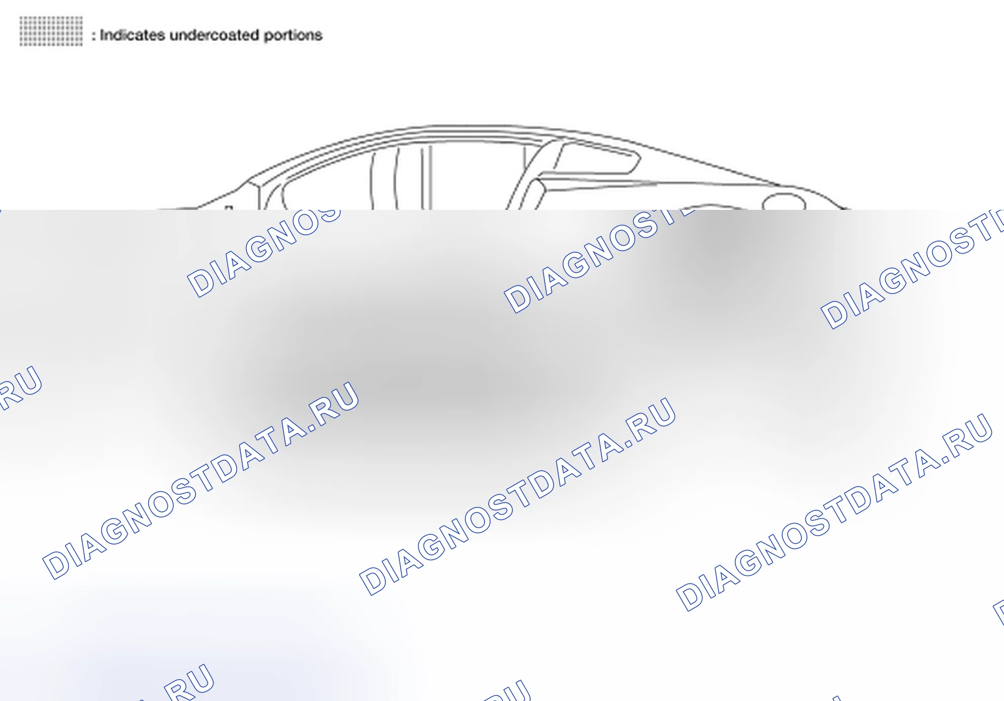 Рис. 359: Меры предосторожности при нанесении грунтовки. Nissan Altima L33