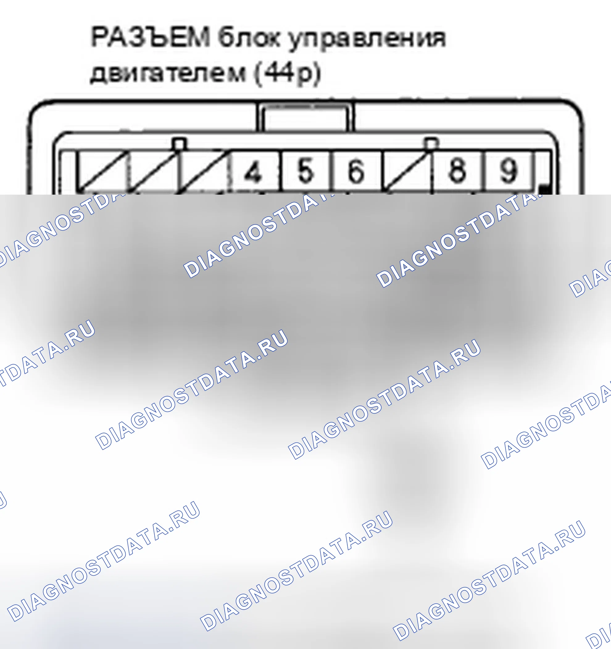 Рис. 661: P1297 расшифровка кода ошибки: низкое напряжение цепи ELD. Honda Civic VIII рестайлинг