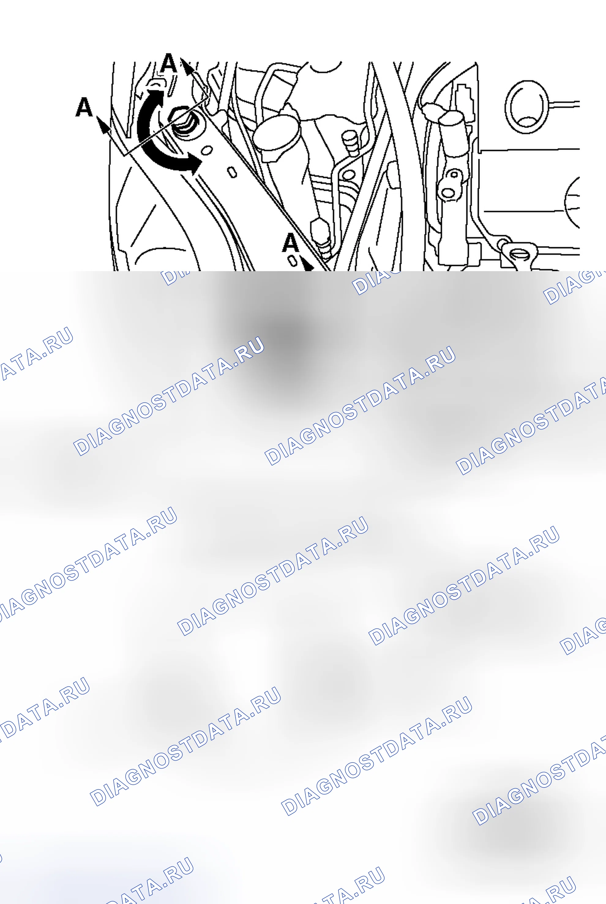 Рис. 5: РЕГУЛИРОВКА ВЫСОТЫ КАПОТА. Honda Fit Aria I