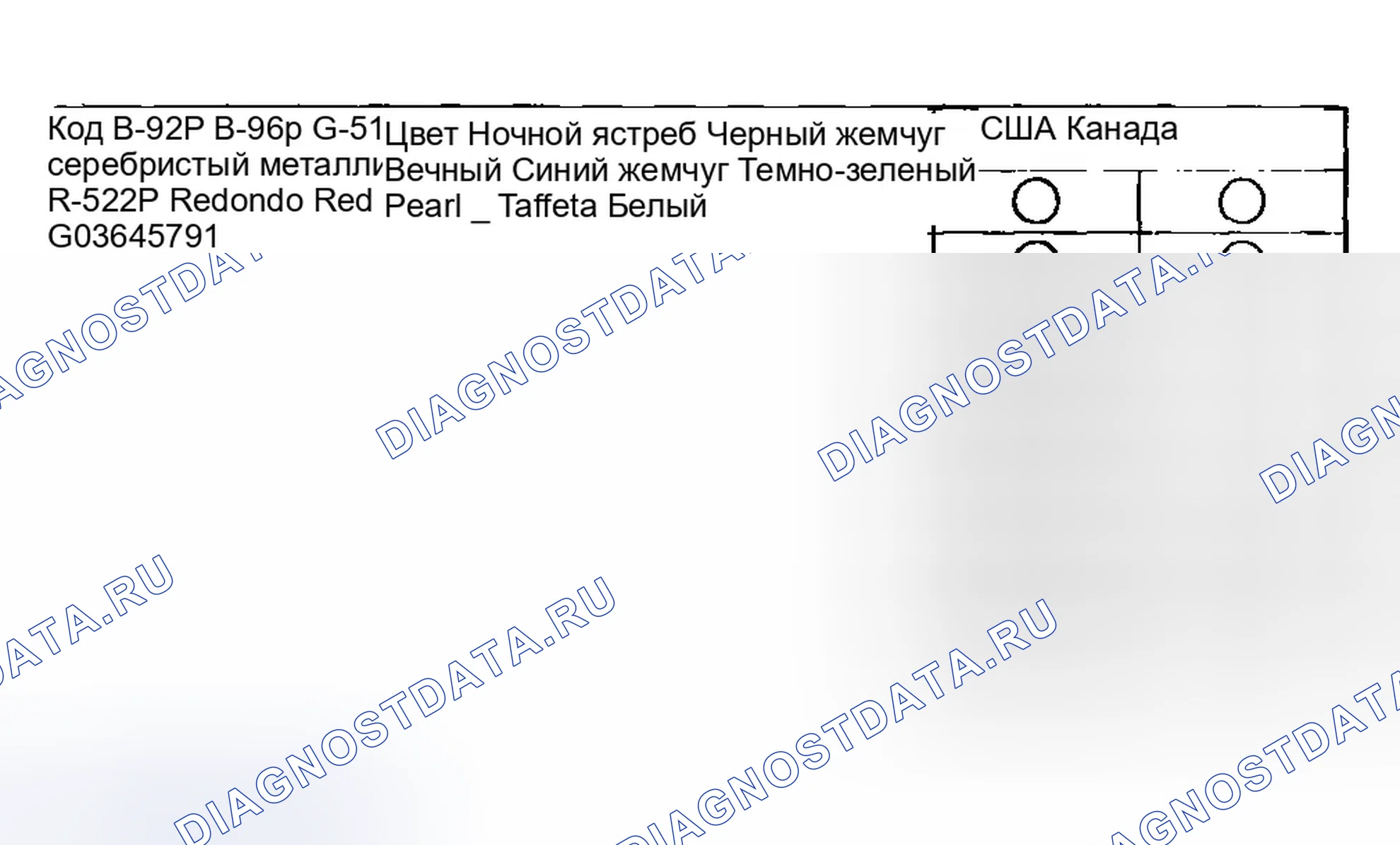 Рис. 15: Код краски. Honda Accord VII рестайлинг