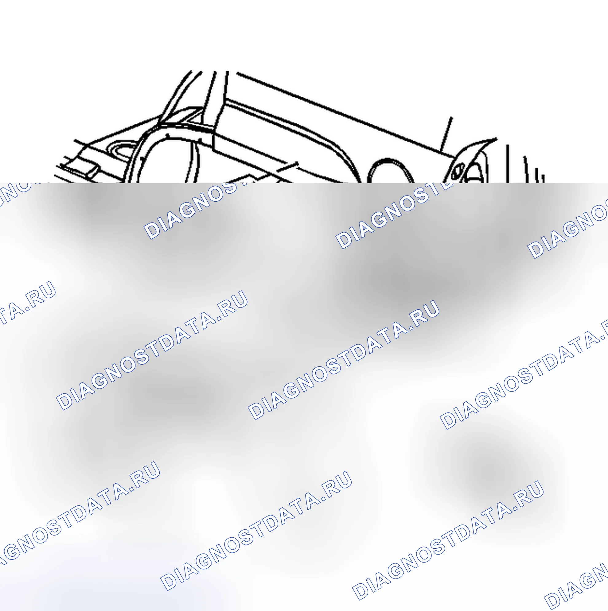 Рис. 13: Порядок демонтажа. Saab 9-7X I