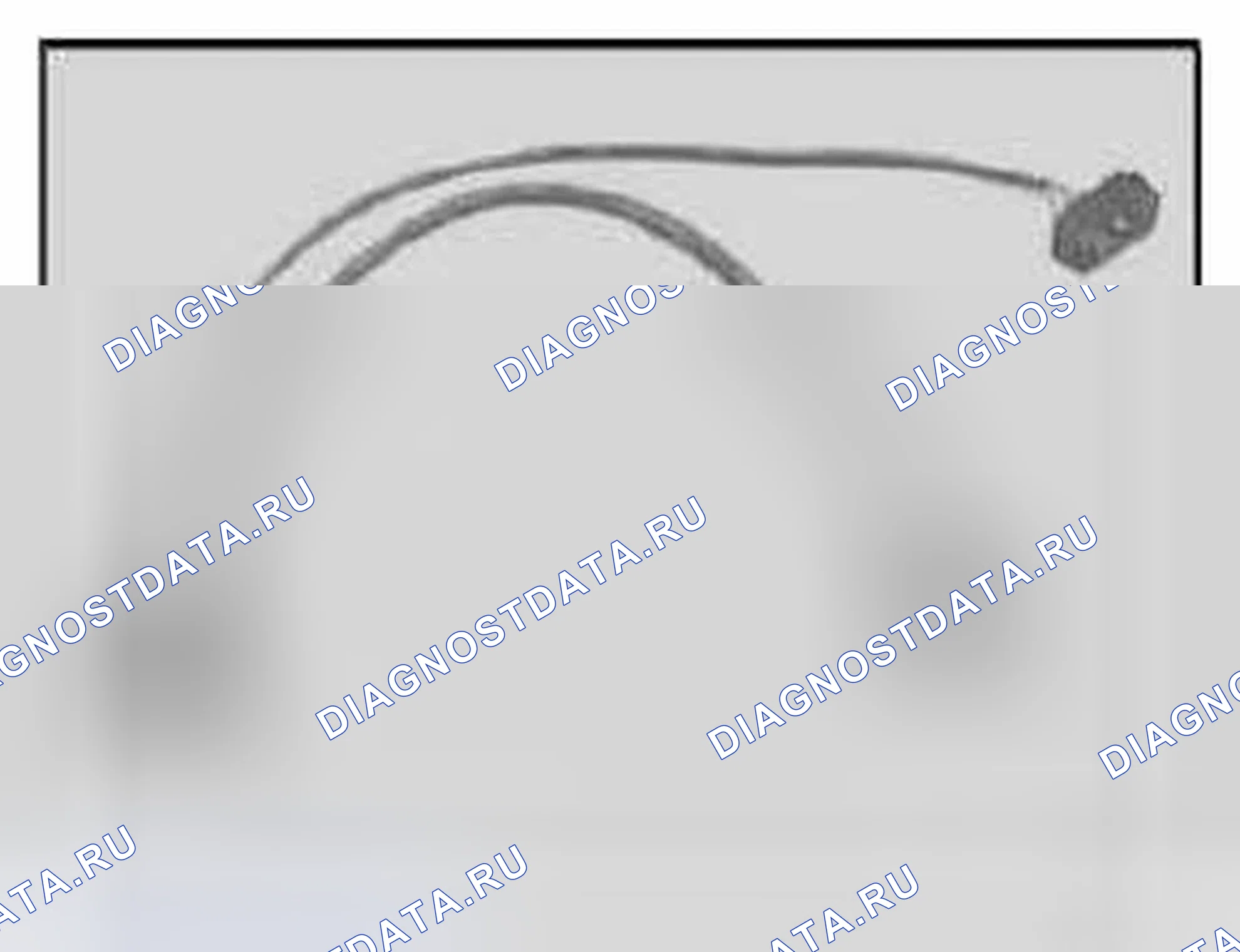 Рис. 227: 61 3 080 Вывод V-адаптера для раздаточной коробки - E83 ECU (8-контактный). BMW X3 E83 рестайлинг
