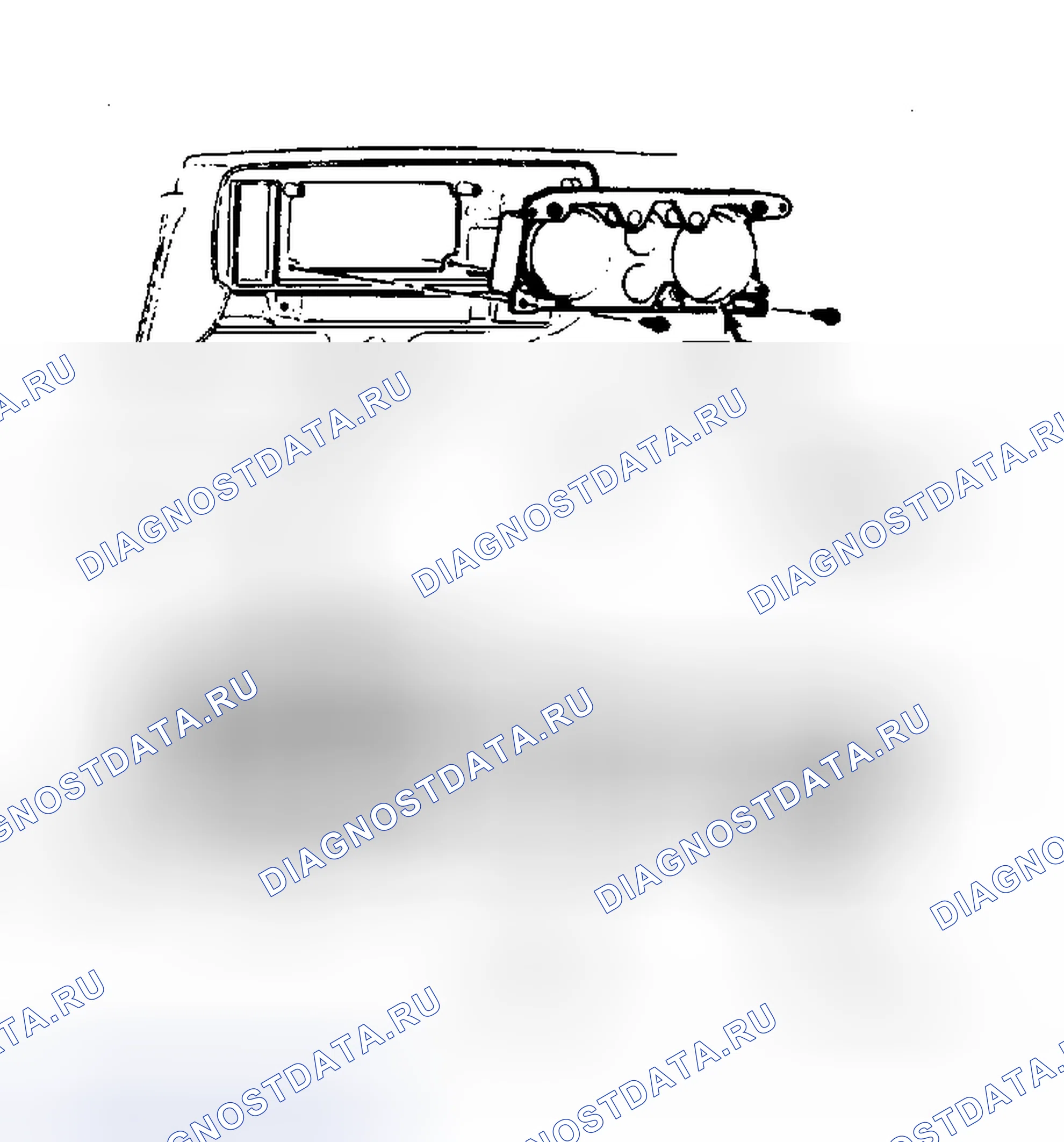 Рис. 1: Приборная панель (серия «М»). GMC S15 Pickup 