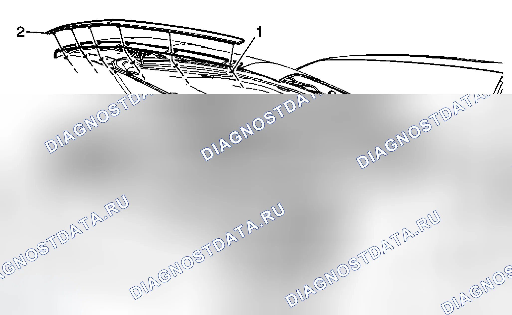 Рис. 18: Замена передней части капота (STS-V). Cadillac STS I рестайлинг