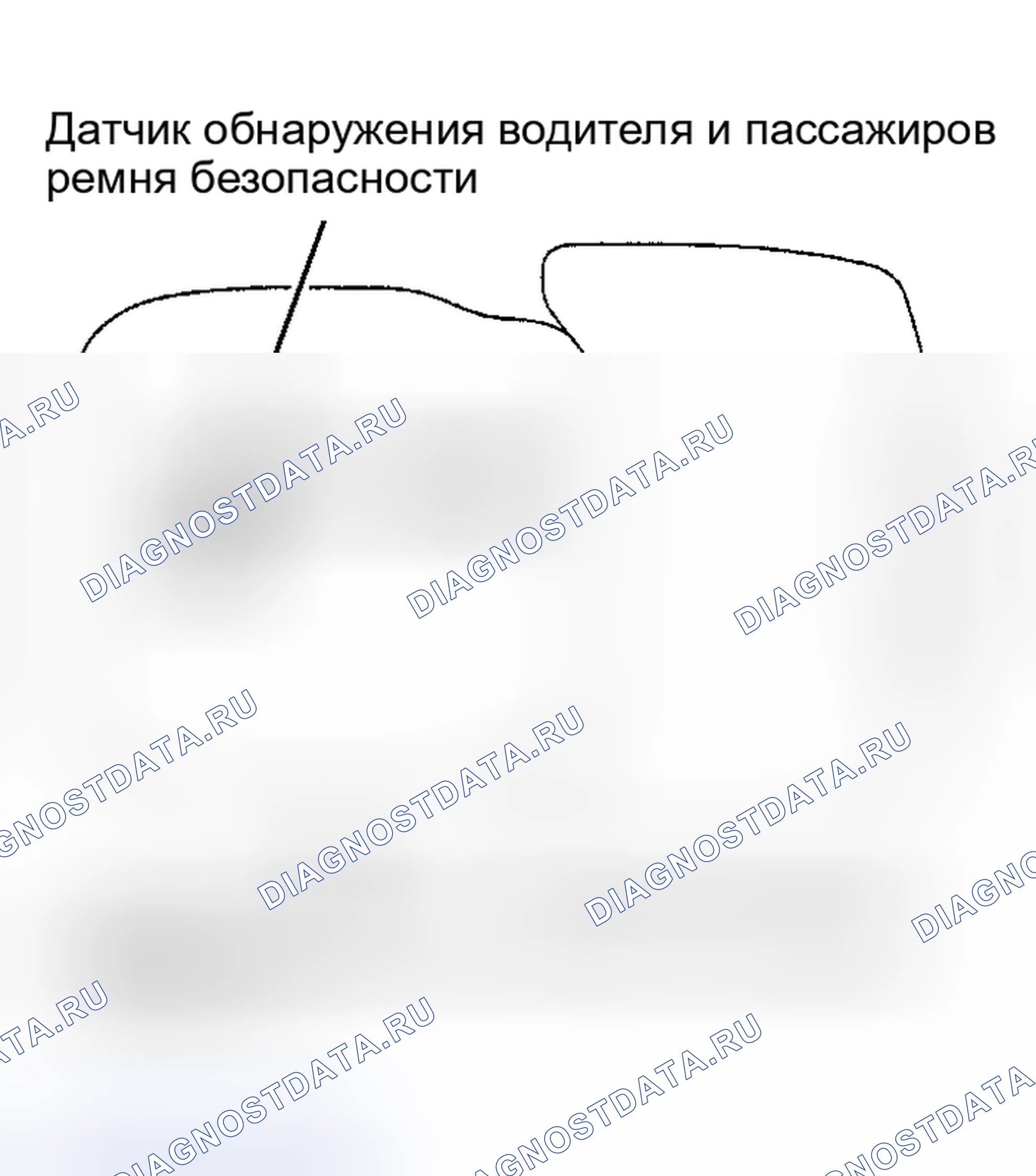 Рис. 3: ИСПЫТАНИЕ № 16: СИГНАЛЬНАЯ ЛАМПА РЕМНЯ БЕЗОПАСНОСТИ ПАССАЖИРА НЕ ВЫКЛЮЧАЕТСЯ. Toyota Prius I рестайлинг