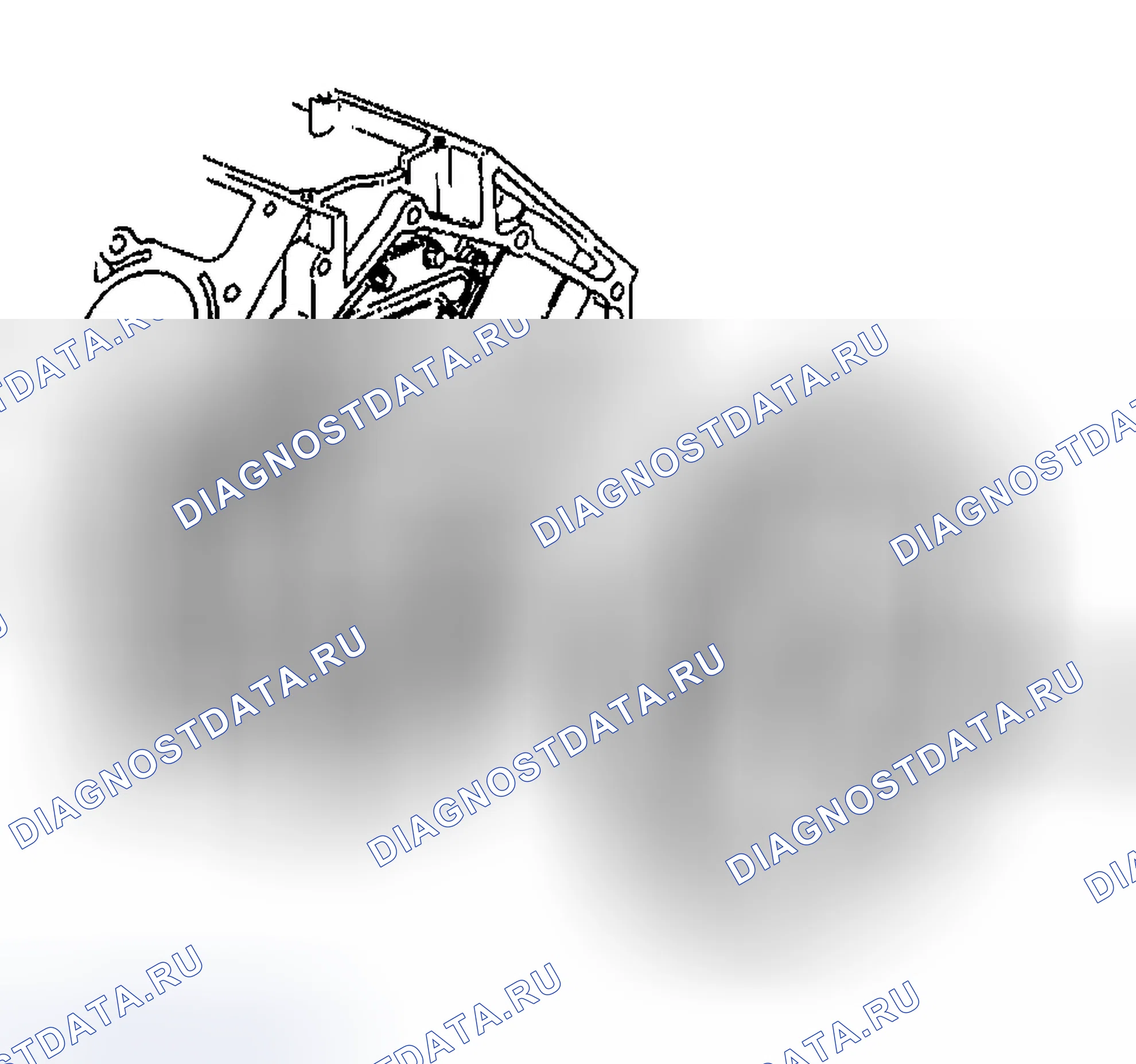 Рис. 690: Очистка и осмотр маховика двигателя. Chevrolet TrailBlazer I