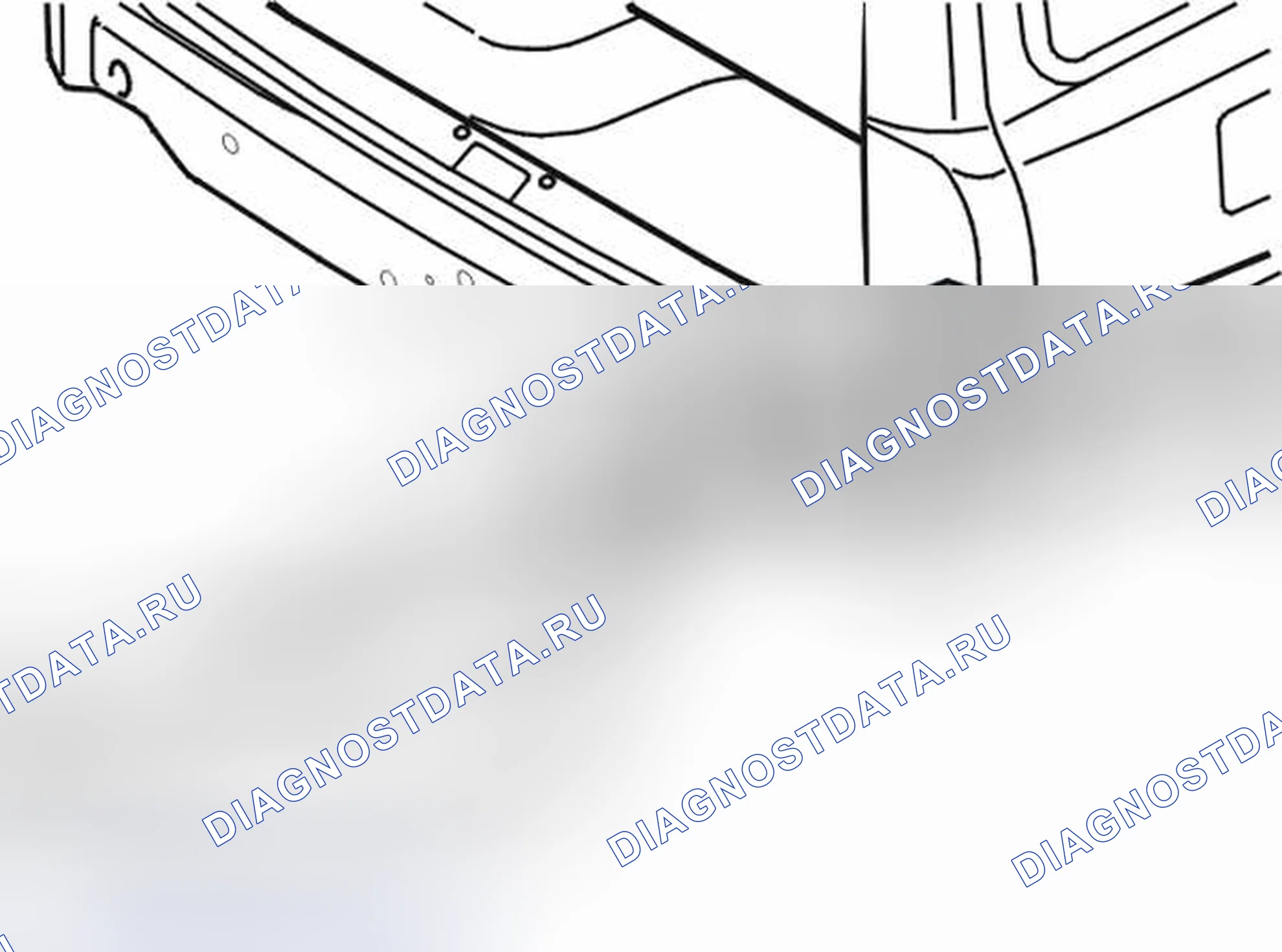 Рис. 12: Снятие заднего бампера. Volvo S60 I рестайлинг
