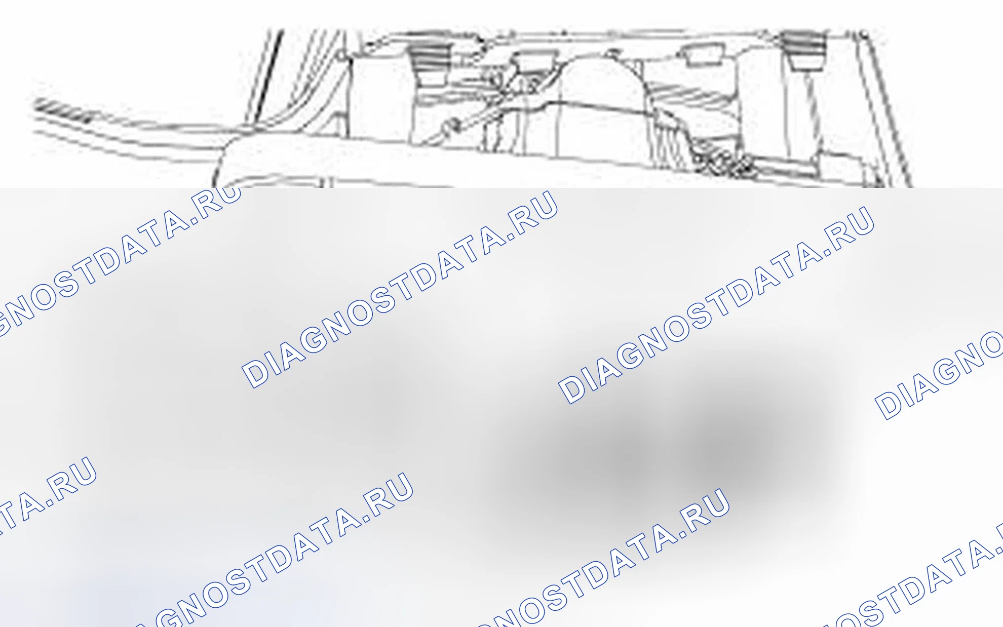 Рис. 6: Регулировка троса рычага селектора. Ford Mustang V