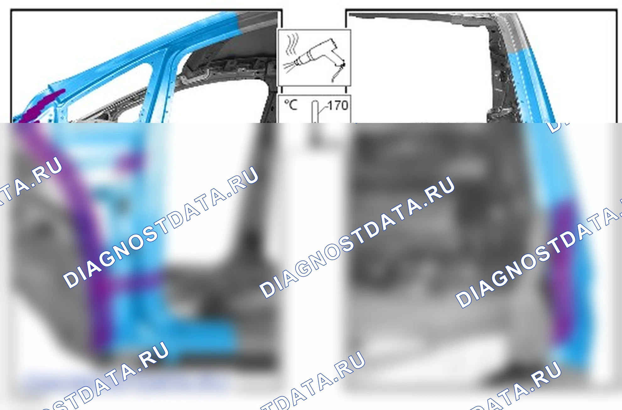 Как снять и установить наружную панель стойки 'А'. Ford Grand C-MAX II