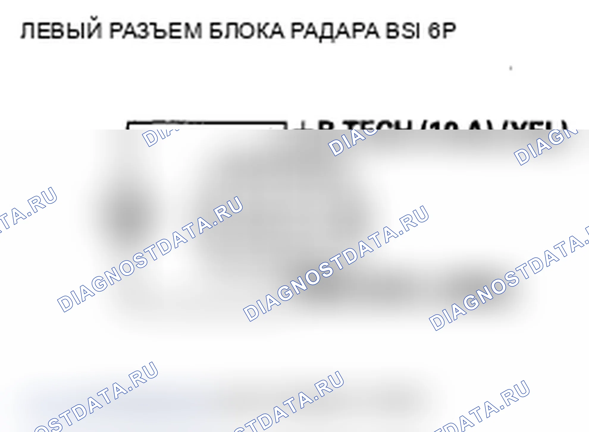 Рис. 65: B18B6 расшифровка кода ошибки: потеря связи с левым радиолокационным блоком BSI; расшифровка кода ошибки B18B7: Потеря связи с правым BSI. Acura MDX II рестайлинг