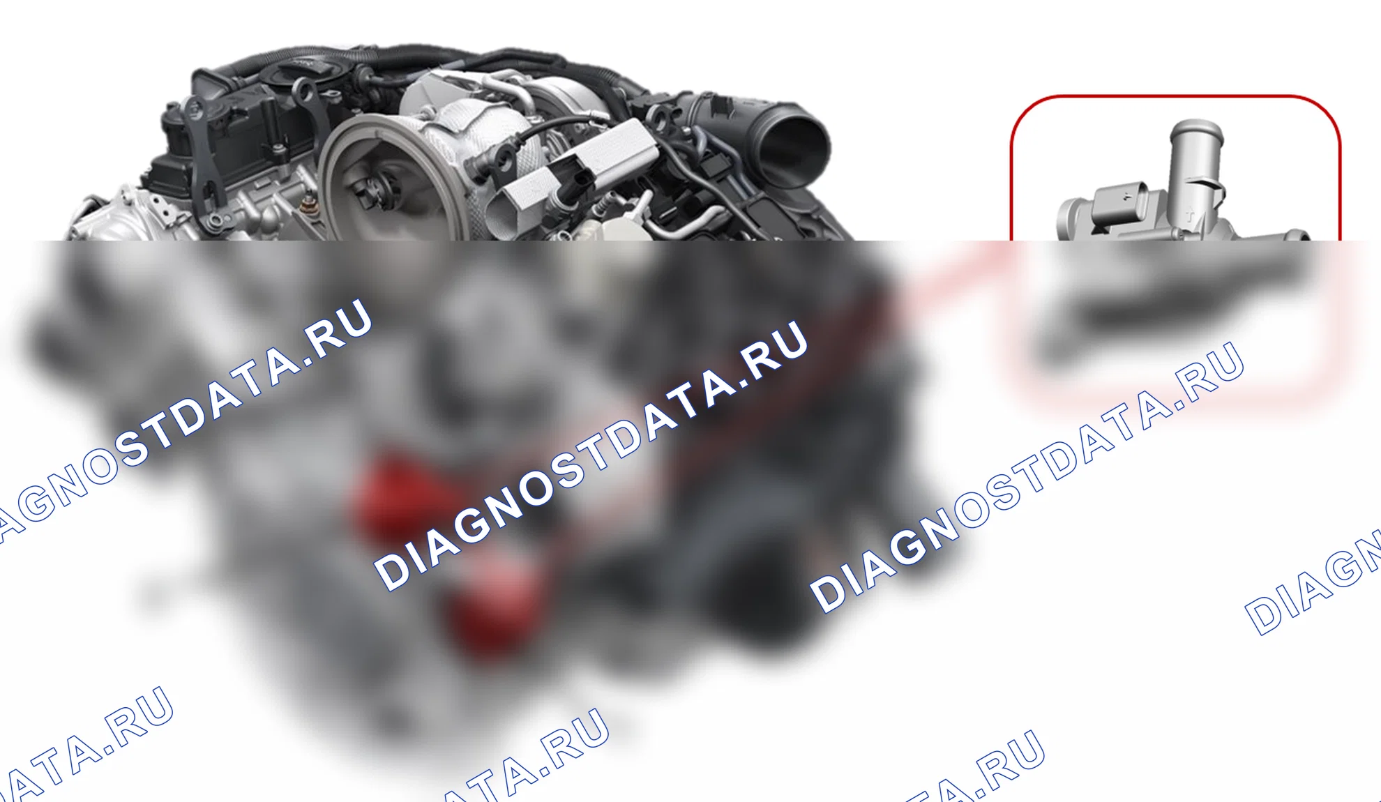 Обзор электрических насосов ОЖ V6 (пример Monoturbo). Porsche Cayenne III рестайлинг