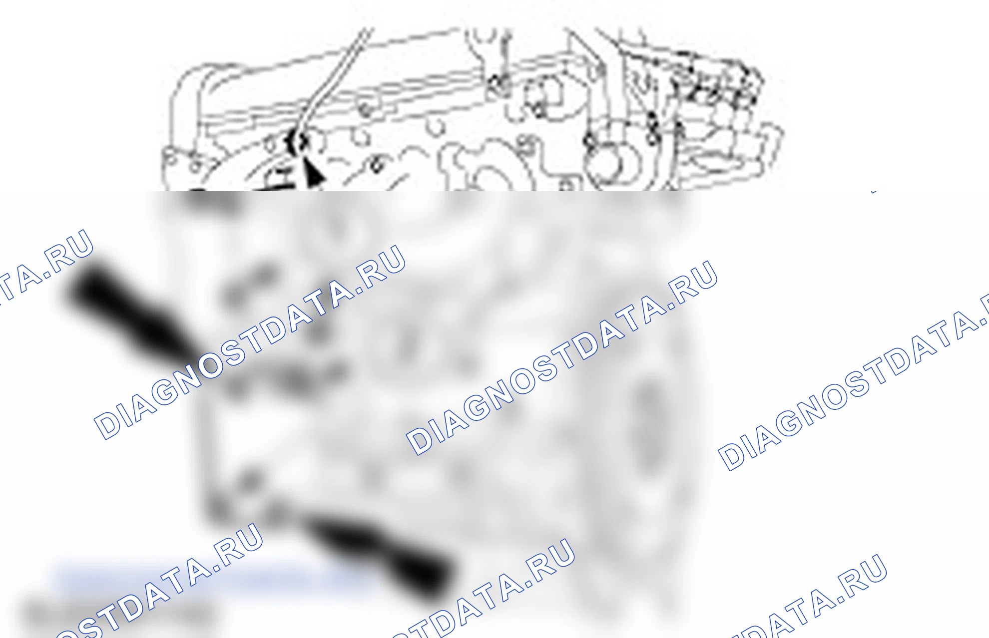 Разборка двигатель. Ford Mondeo II