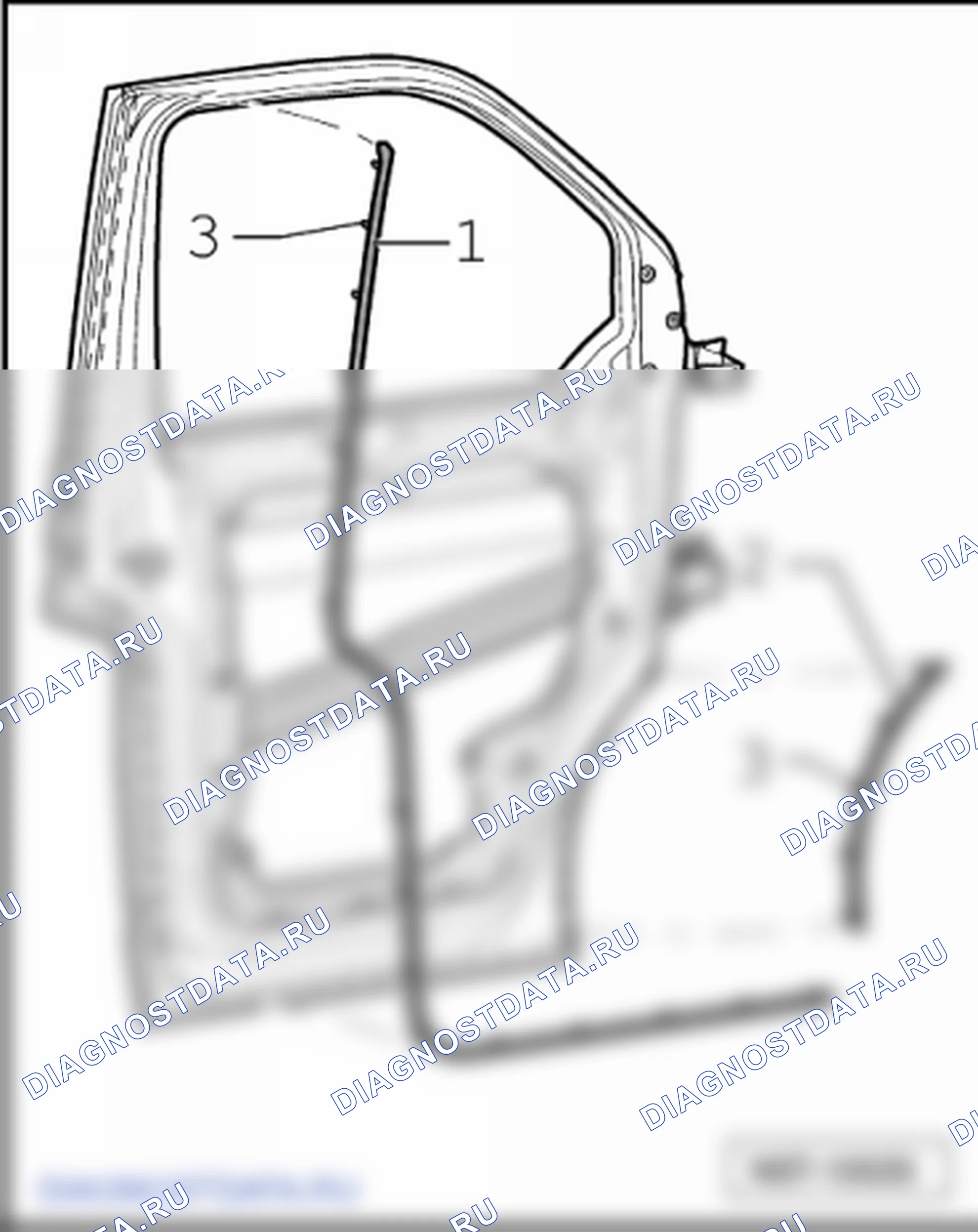 Передняя дверь. Volkswagen Transporter T5