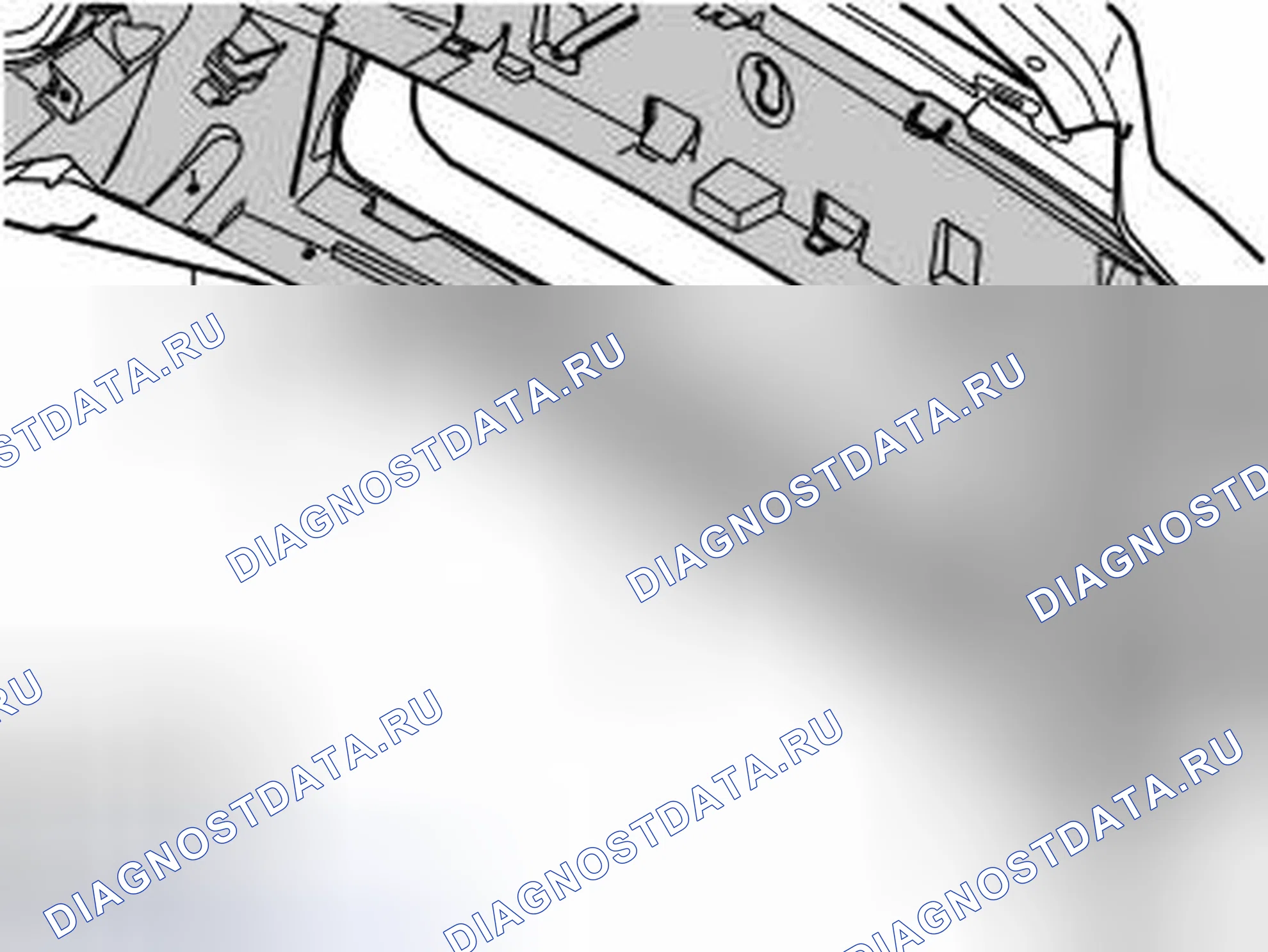 Рис. 1023: Демонтаж опорной плиты. Volvo V70 II