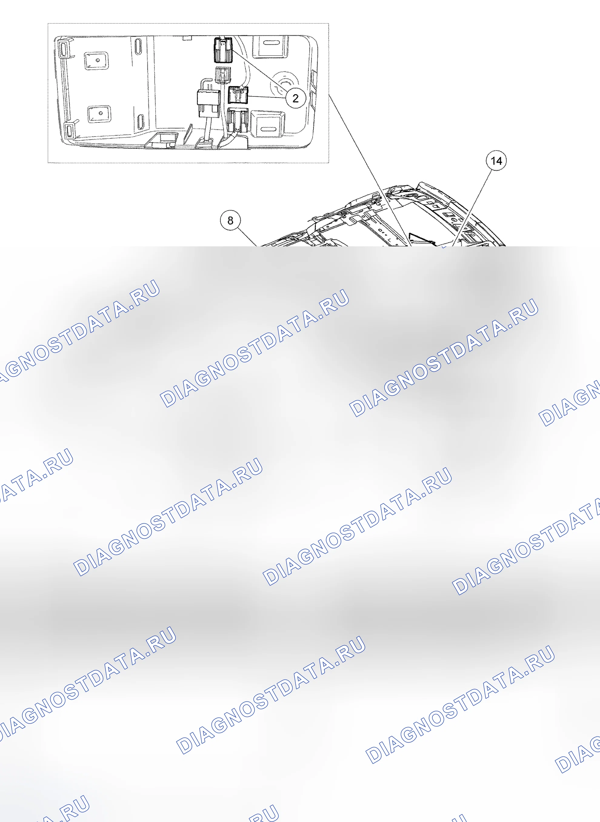 Рис. 6: Подфарник. Hyundai Mistra I рестайлинг
