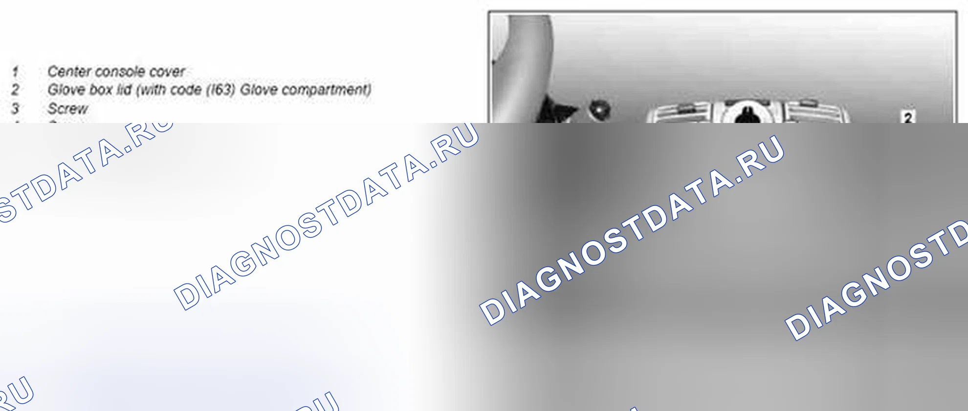 Рис. 37: Снять / установить крышку на центральную консоль - AR68.20-P-xtigx1 2350MCF. Kia Soul I