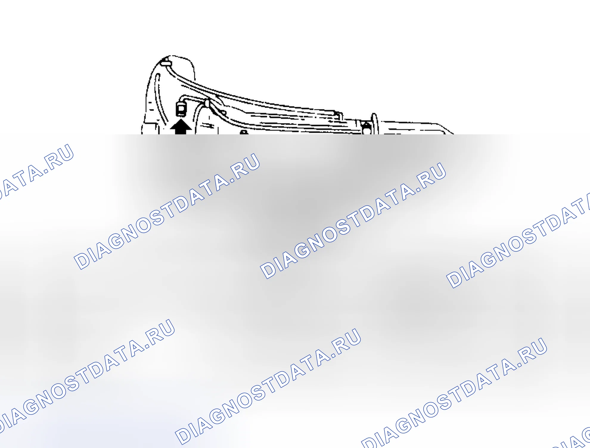 Рис. 65: ДАТЧИК ОБОРОТОВ № 1 (ДАТЧИК ОБОРОТОВ). Mazda 929 HD