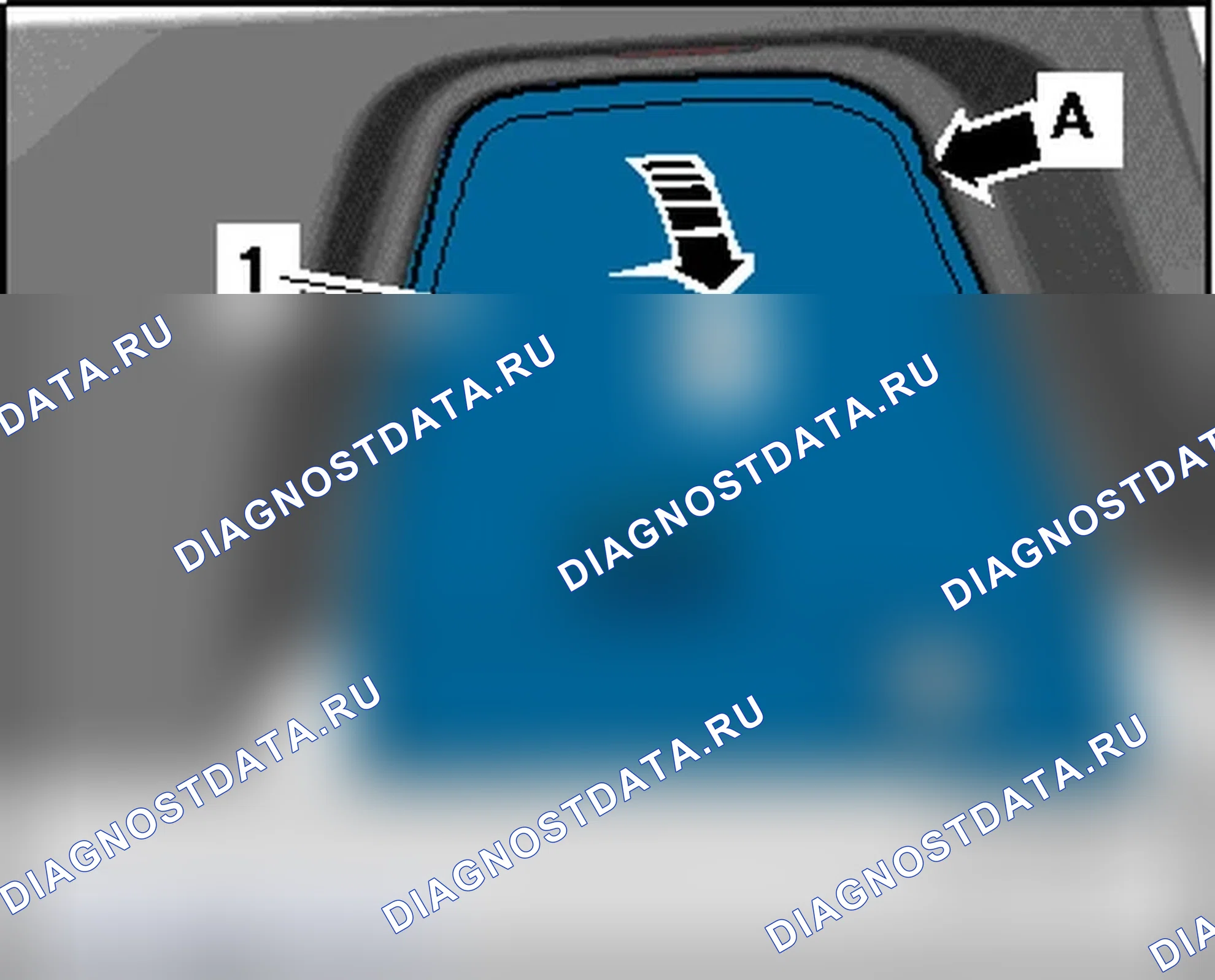 Рис. 54: КНОПКА LOAD LEVEL (УРОВЕНЬ НАГРУЗКИ) -E539-. Audi Q7 4L рестайлинг
