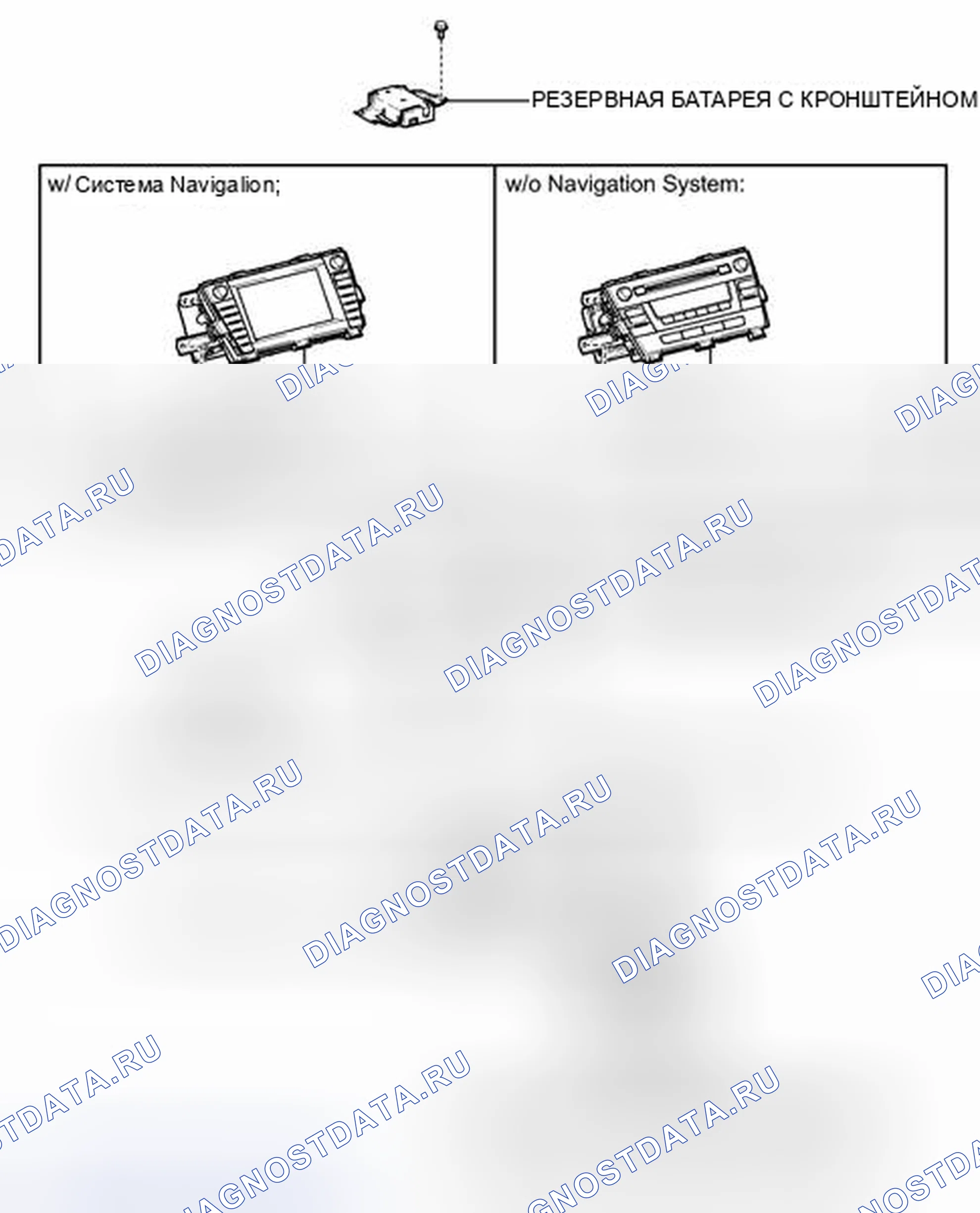 Рис. 310: ИЛЛЮСТРАЦИЯ. Toyota Prius III рестайлинг