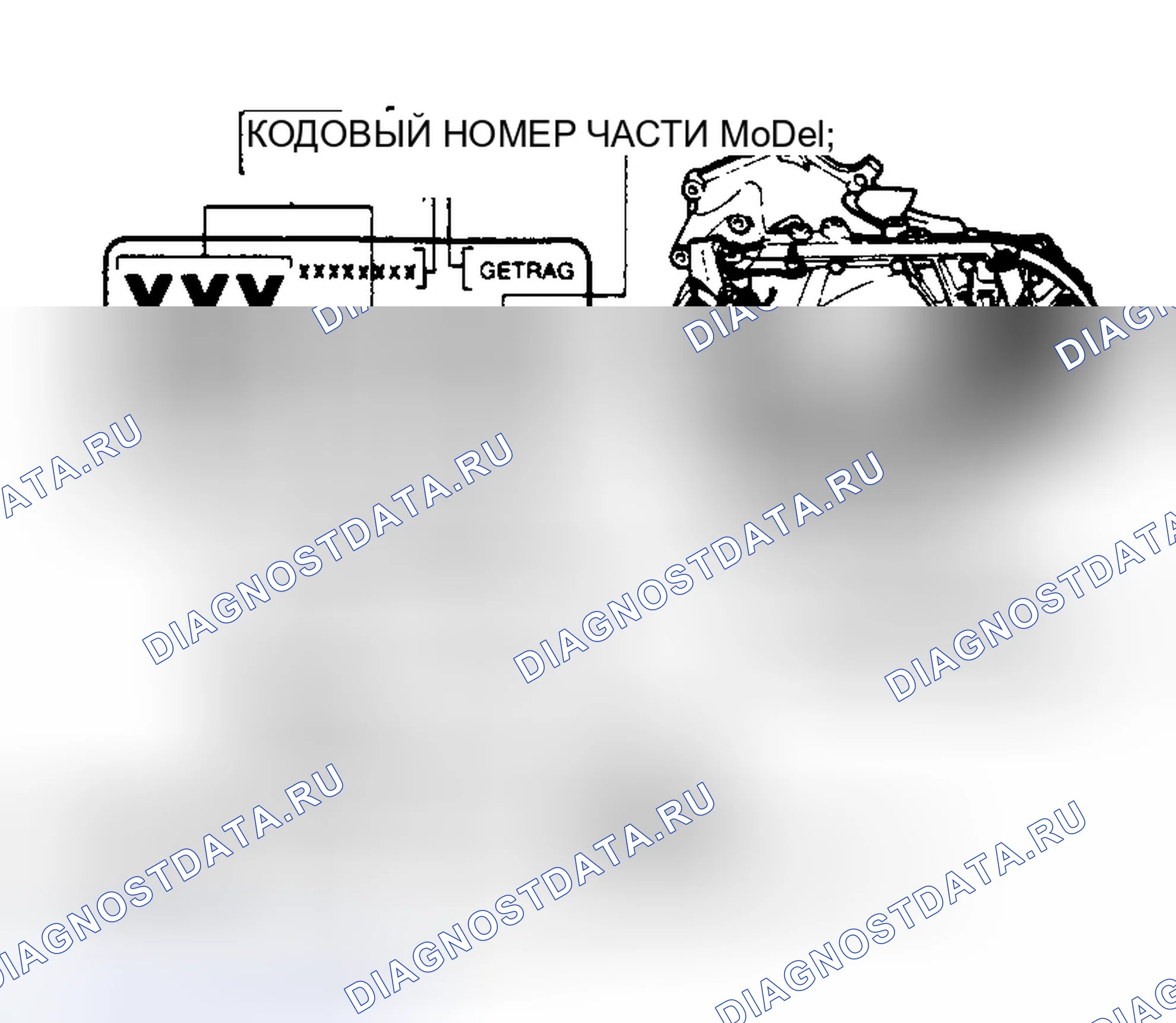 Рис. 4: ИДЕНТИФИКАЦИЯ. Pontiac Grand Prix V