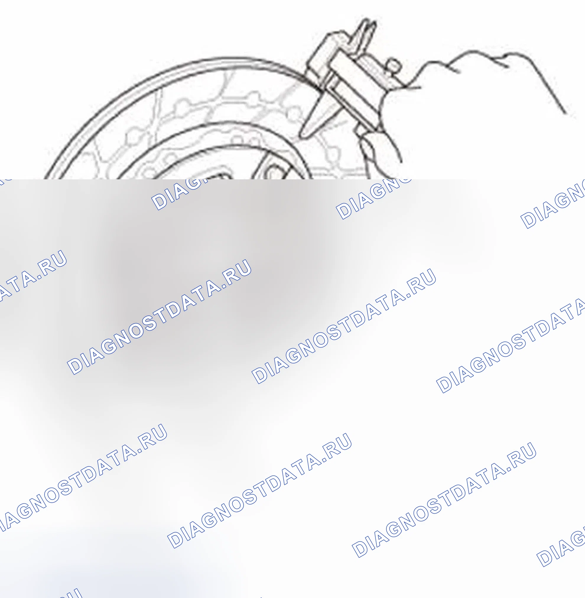 Рис. 56: Проверка сцепления. Honda Civic IX