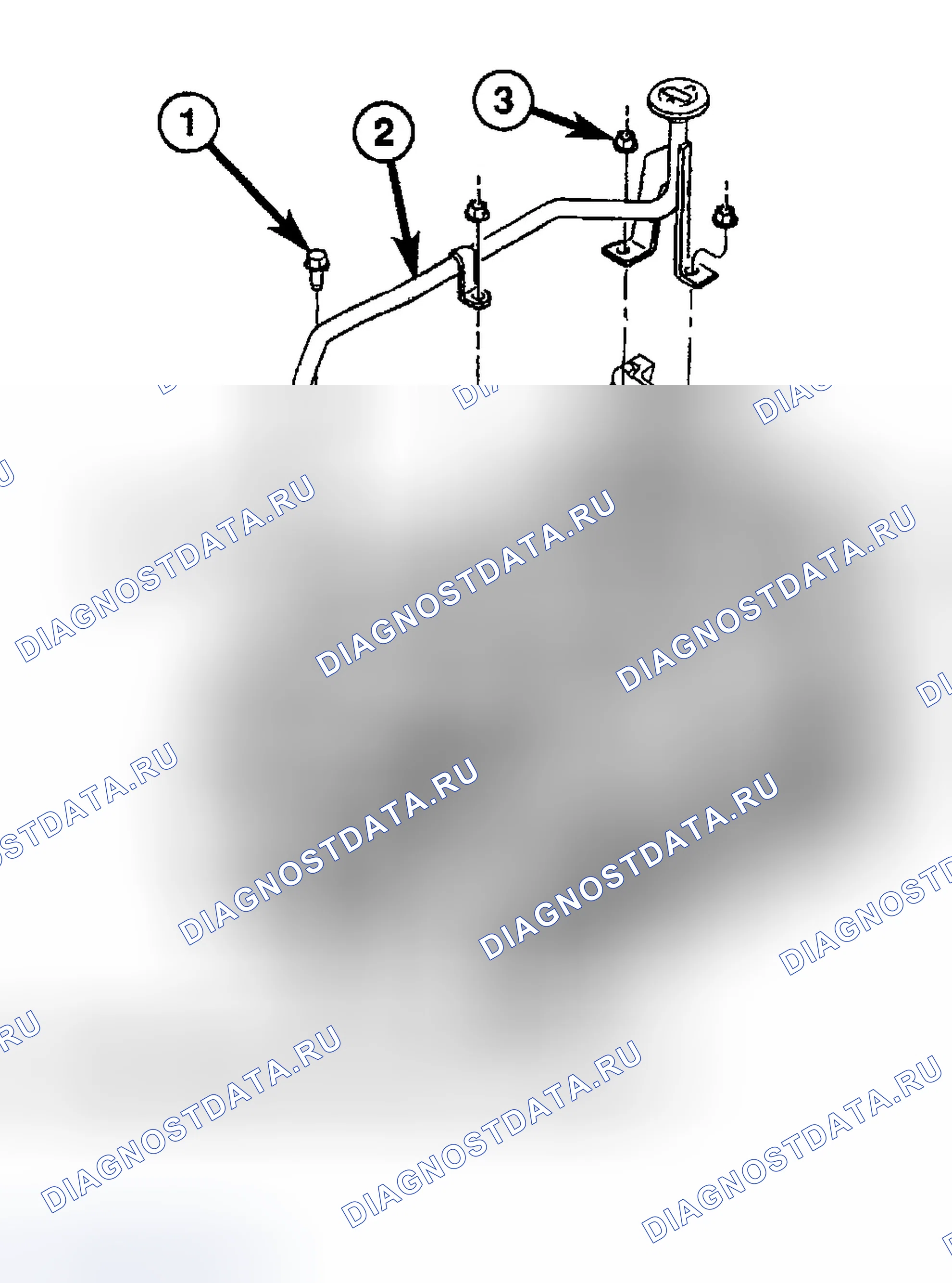 Рис. 613: ДЕМОНТАЖ. Dodge Pickup R1500 