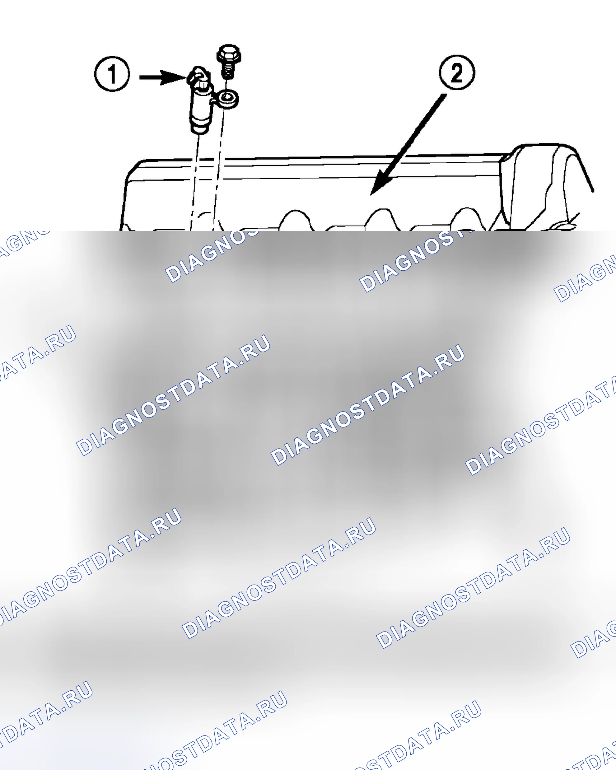 Рис. 335: ДЕМОНТАЖ. Dodge Pickup R1500 