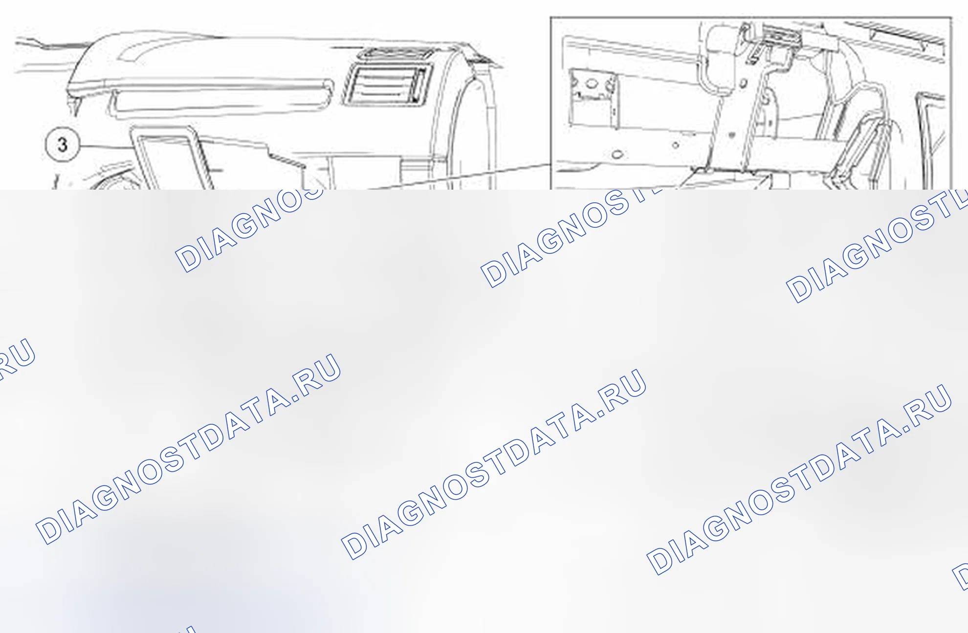 Рис. 82: Перчаточный отсек. Hyundai Lafesta I