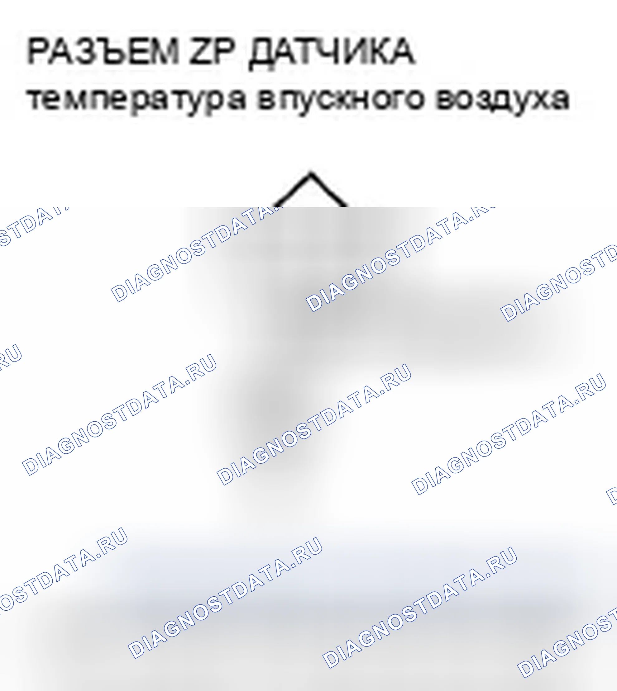 Рис. 86: Низкое напряжение цепи датчика расшифровка кода ошибки P0112: температура впускного воздуха. Honda Ridgeline I