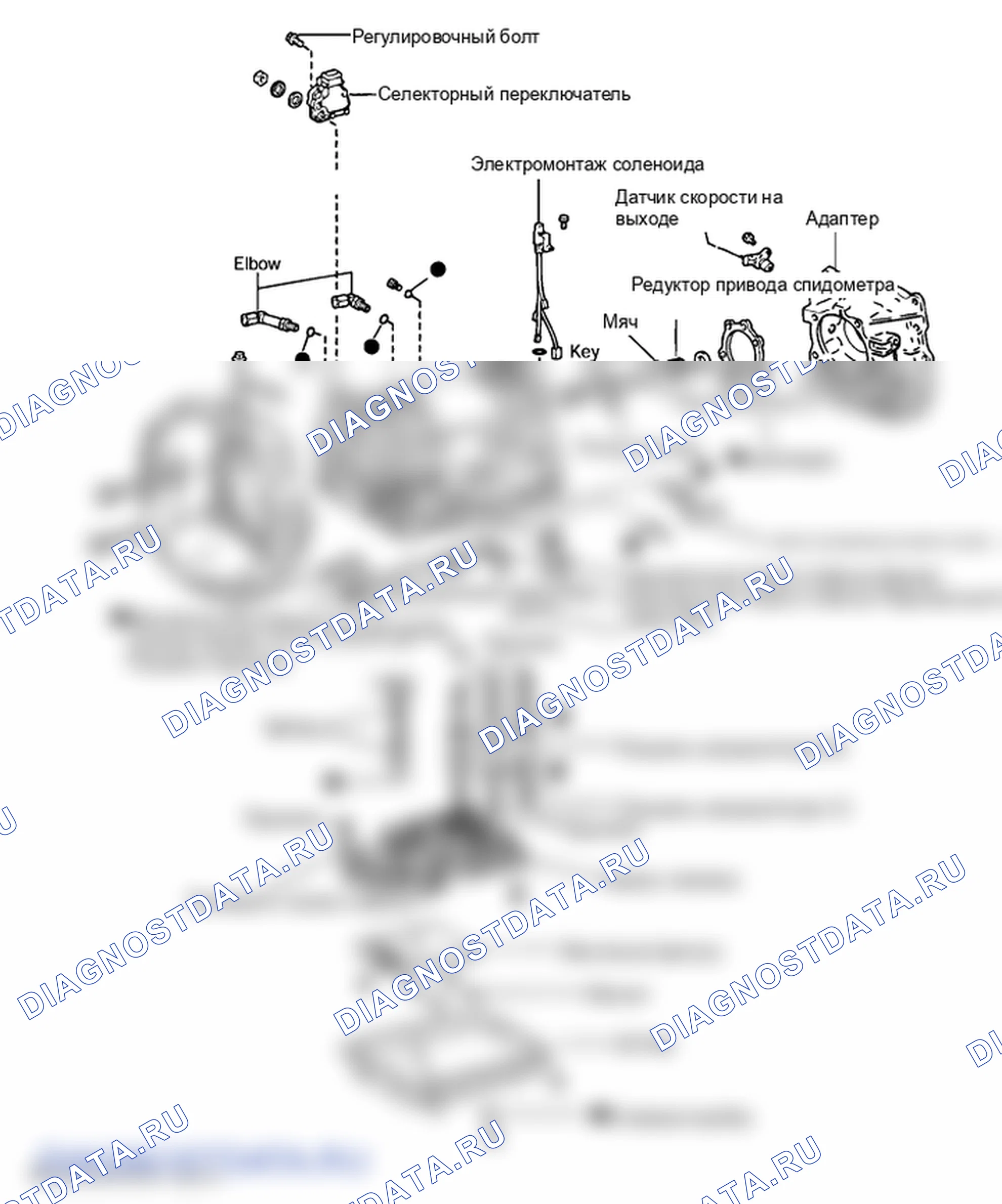 Детали акпп. Hyundai H-1 A1