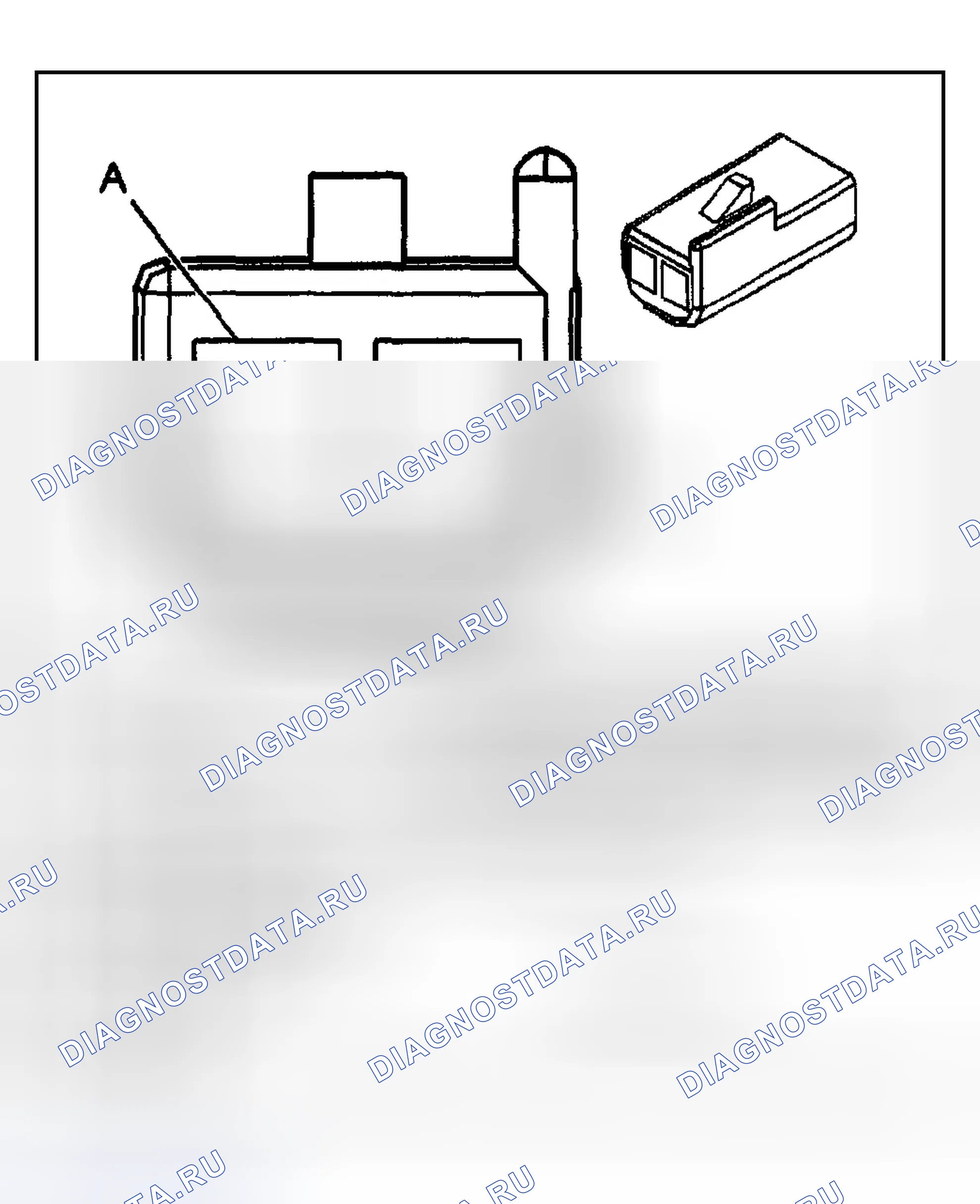Рис. 347: Дверной фонарь - Lf. Cadillac Seville V
