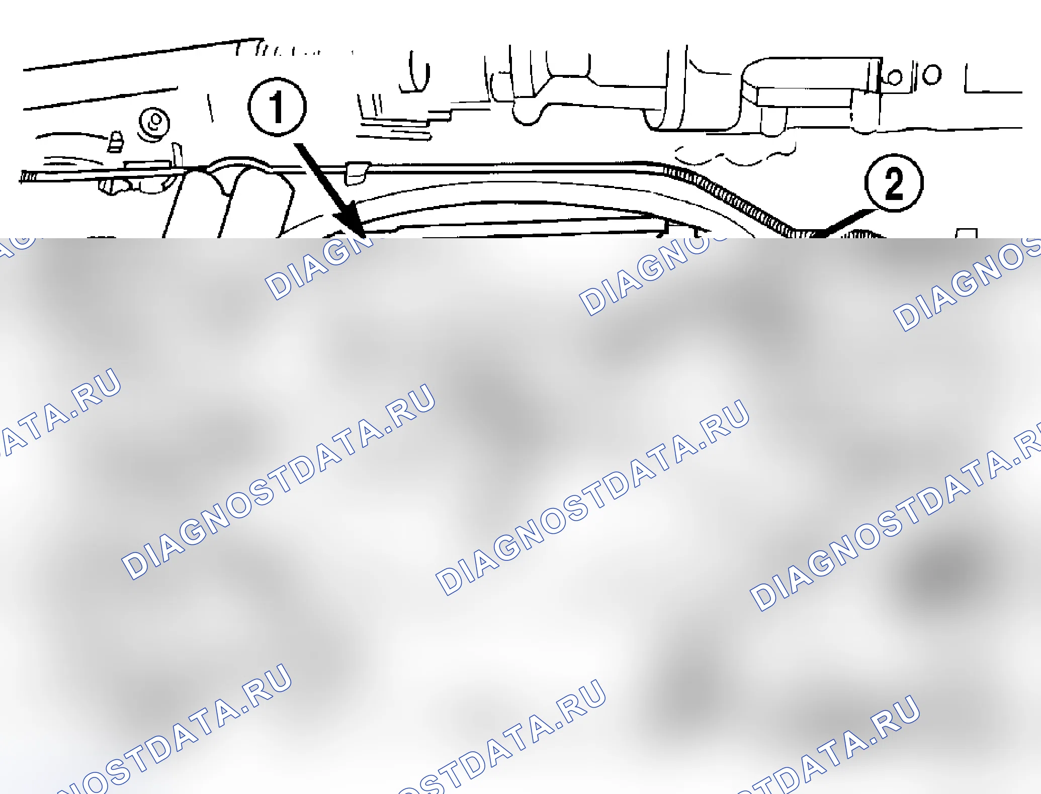 Рис. 7: ДЕМОНТАЖ - БАЛКА СТАБИЛИЗАТОРА. Dodge Caravan IV